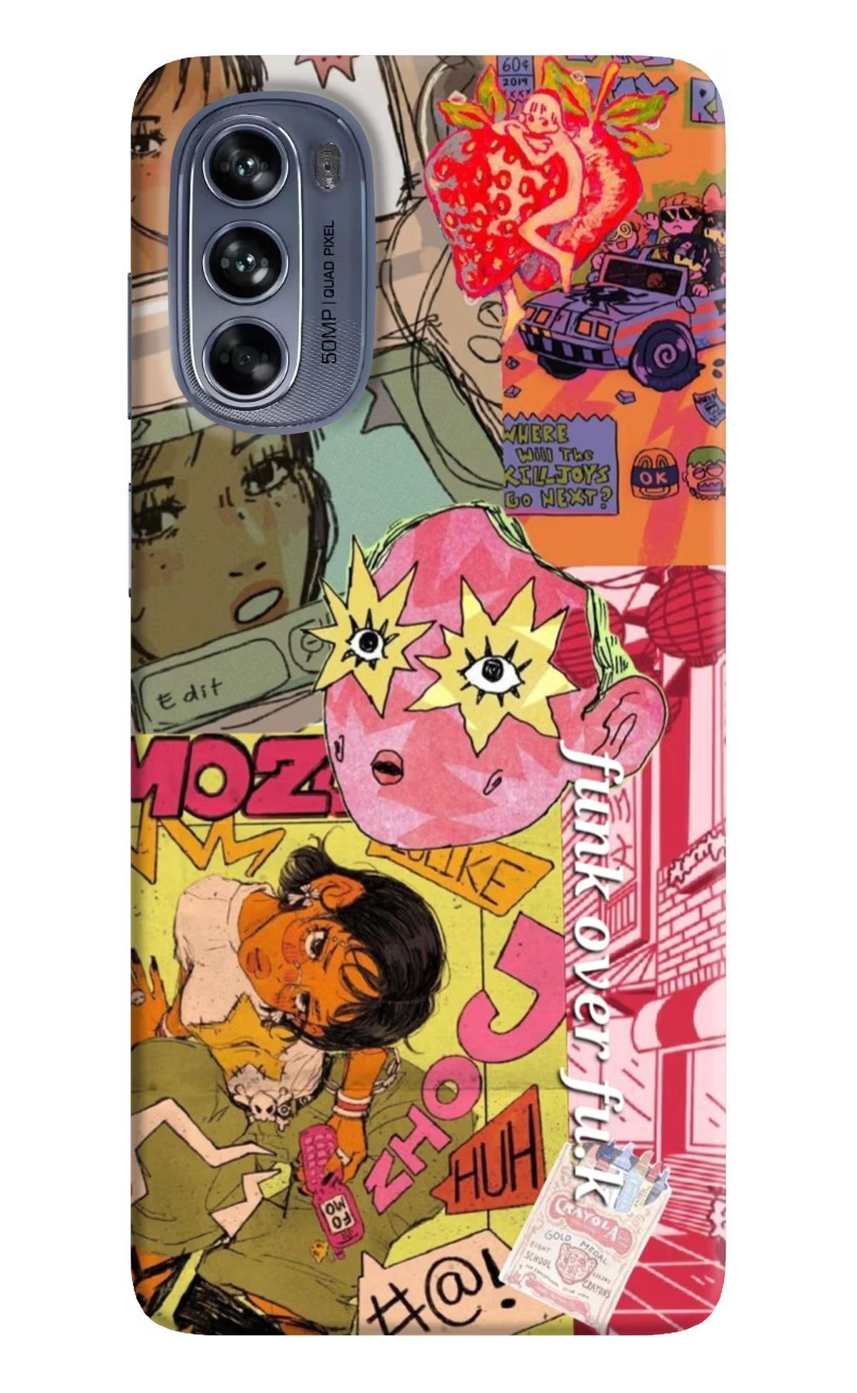 Funkover Moto G62 5G Back Cover - Funkover Moto G62 5G Back Cover Funkover Moto G62 5G Back Cover