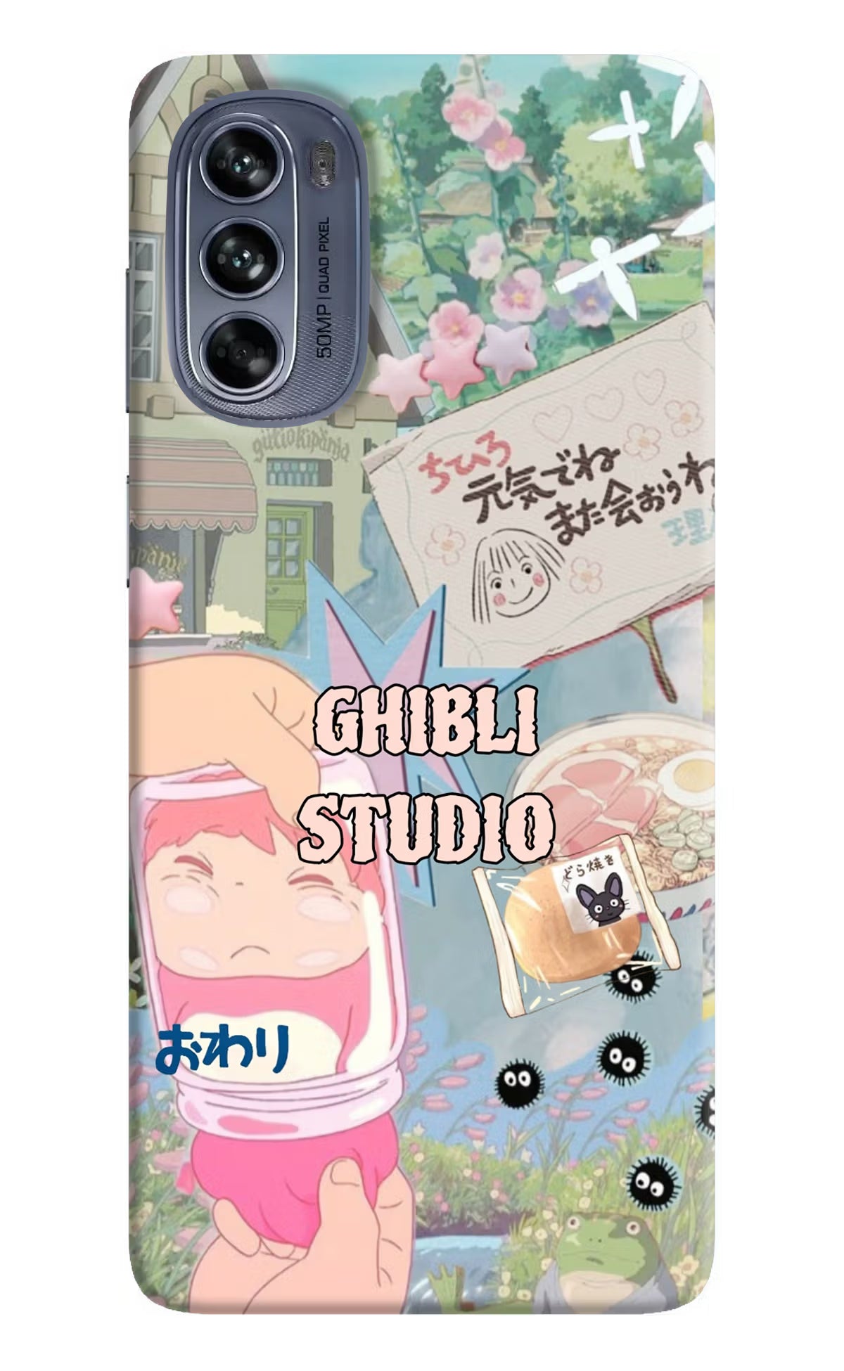 Studio Ghibli Moto G62 5G Back Cover - Studio Ghibli Moto G62 5G Back Cover Studio Ghibli Moto G62 5G Back Cover