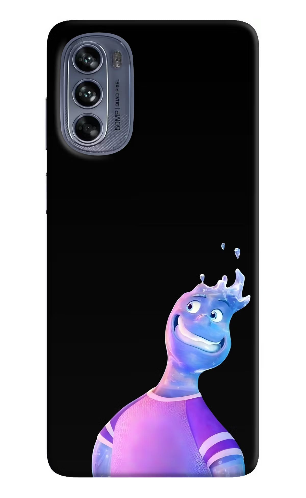 Wade Wave Moto G62 5G Back Cover - Wade Wave Moto G62 5G Back Cover Wade Wave Moto G62 5G Back Cover