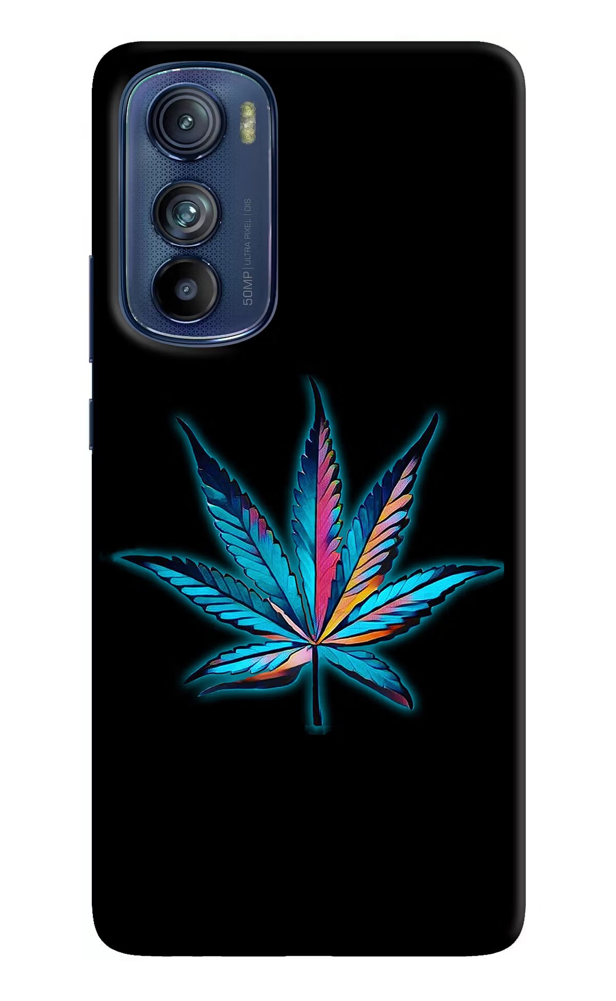 Weed Moto Edge 30 Hard Case Back Cover by Casekaro