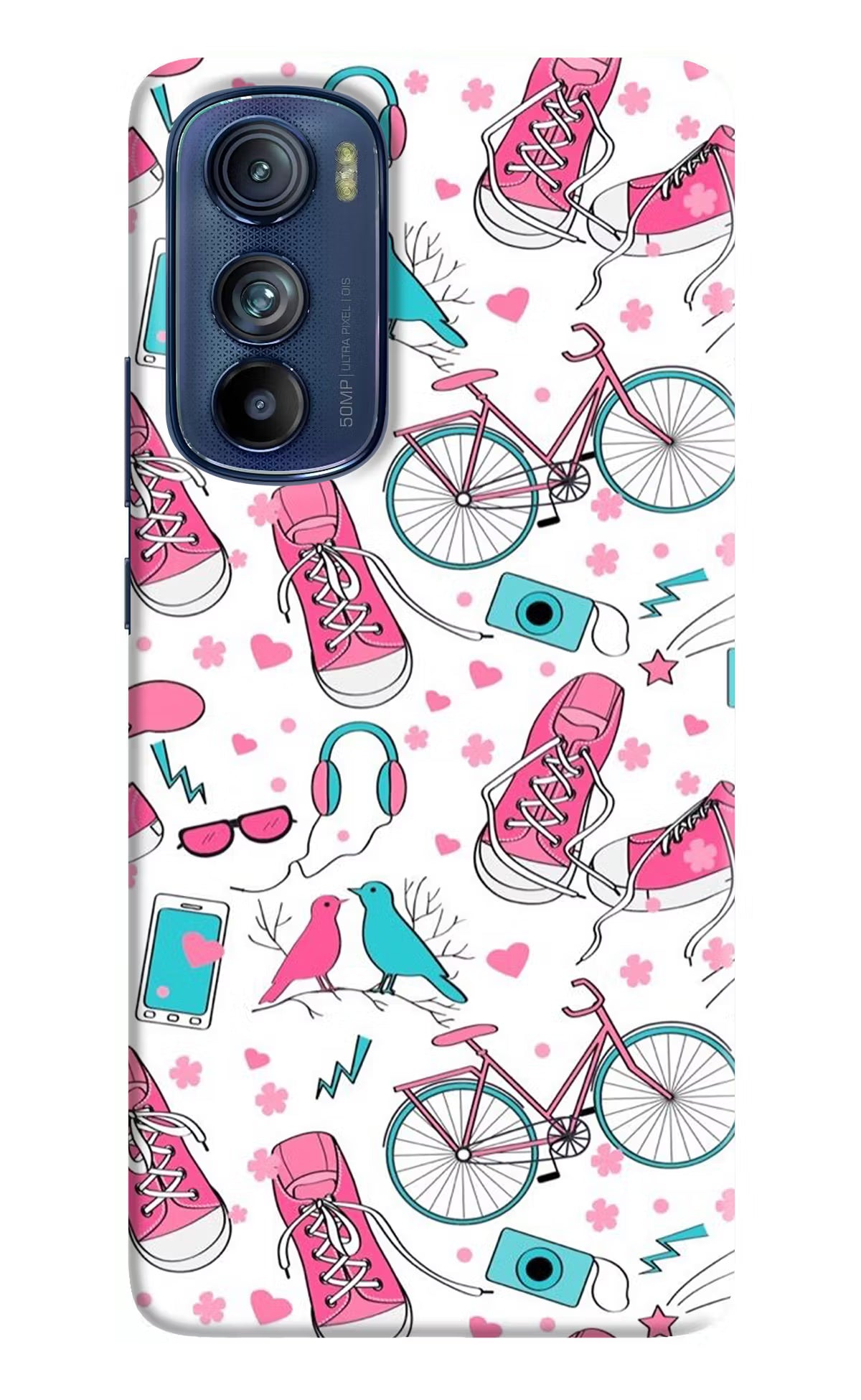 Artwork Moto Edge 30 Hard Case Back Cover by Casekaro