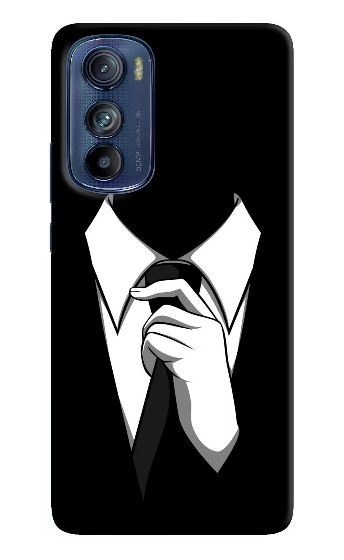 Black Tie Moto Edge 30 Hard Case Back Cover by Casekaro