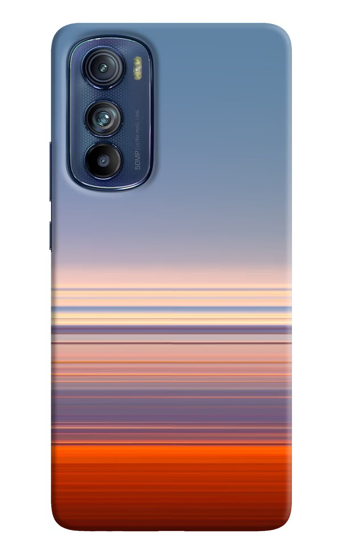 Morning Colors Moto Edge 30 Hard Case Back Cover by Casekaro