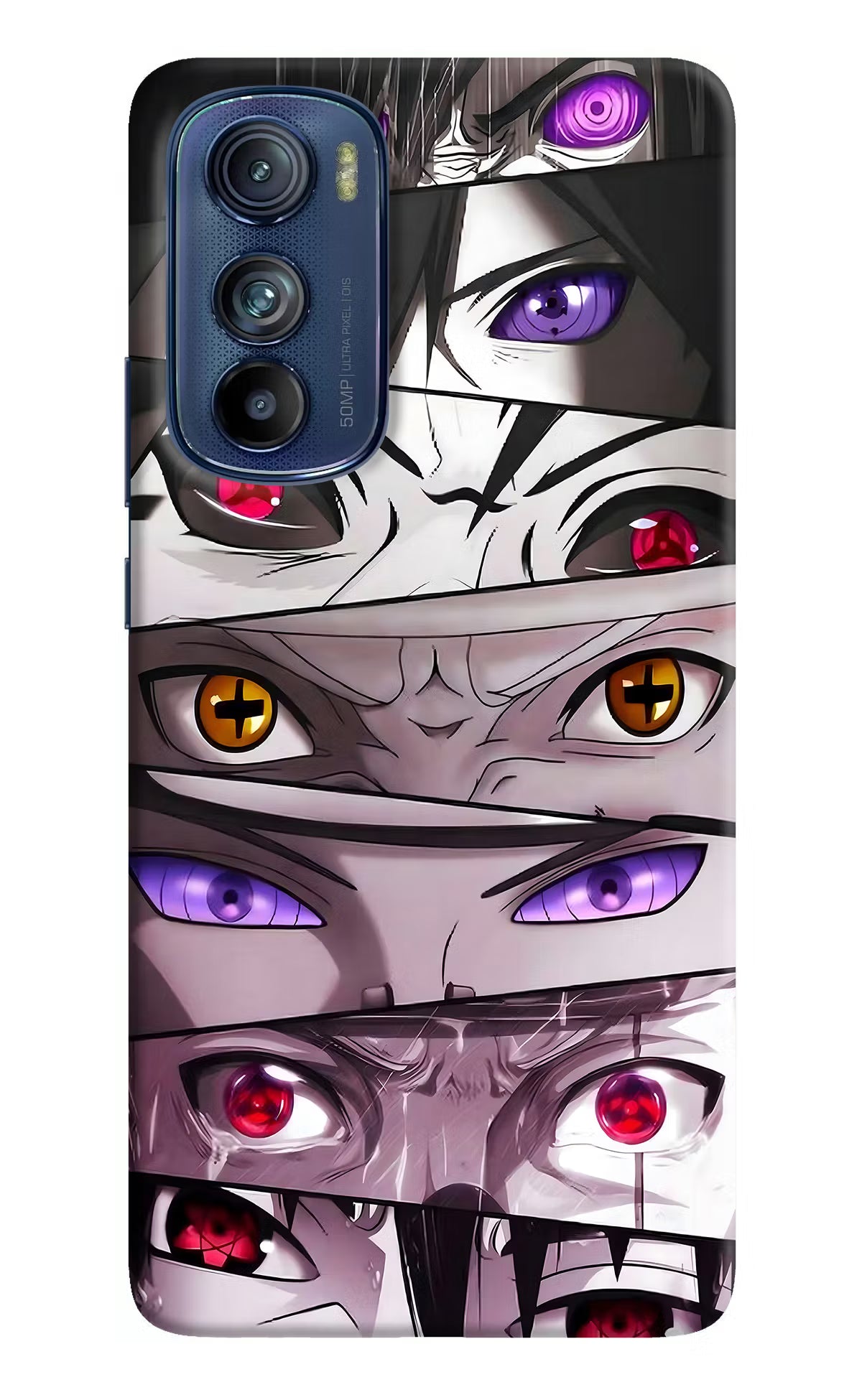 Naruto Anime Moto Edge 30 Hard Case Back Cover by Casekaro