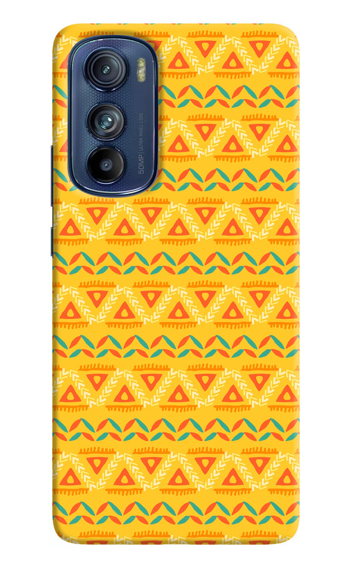 Tribal Pattern Moto Edge 30 Hard Case Back Cover by Casekaro