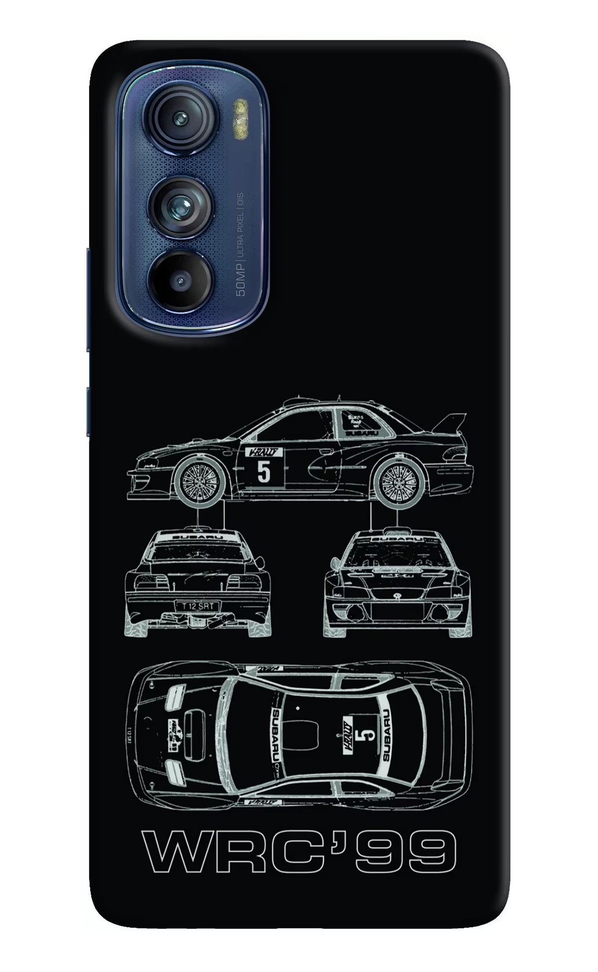 WRC'99 Moto Edge 30 Back Cover - WRC'99 Moto Edge 30 Hard Case Back Cover by Casekaro WRC'99 Moto Edge 30 Hard Case Back Cover by Casekaro
