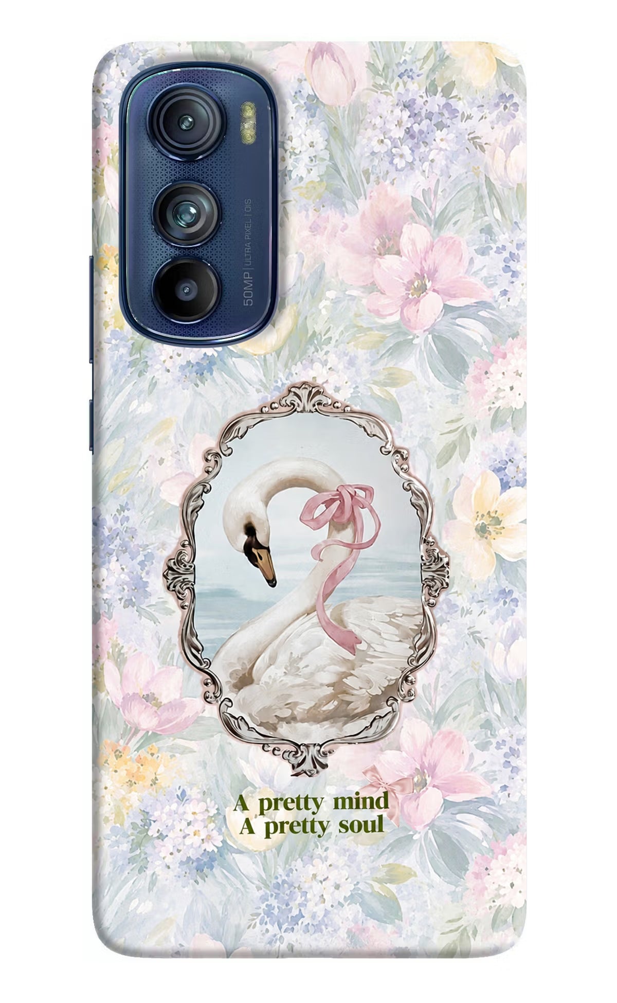 Pretty Mind Pretty Soul Moto Edge 30 Back Cover - Pretty Mind Pretty Soul Moto Edge 30 Back Cover Pretty Mind Pretty Soul Moto Edge 30 Back Cover