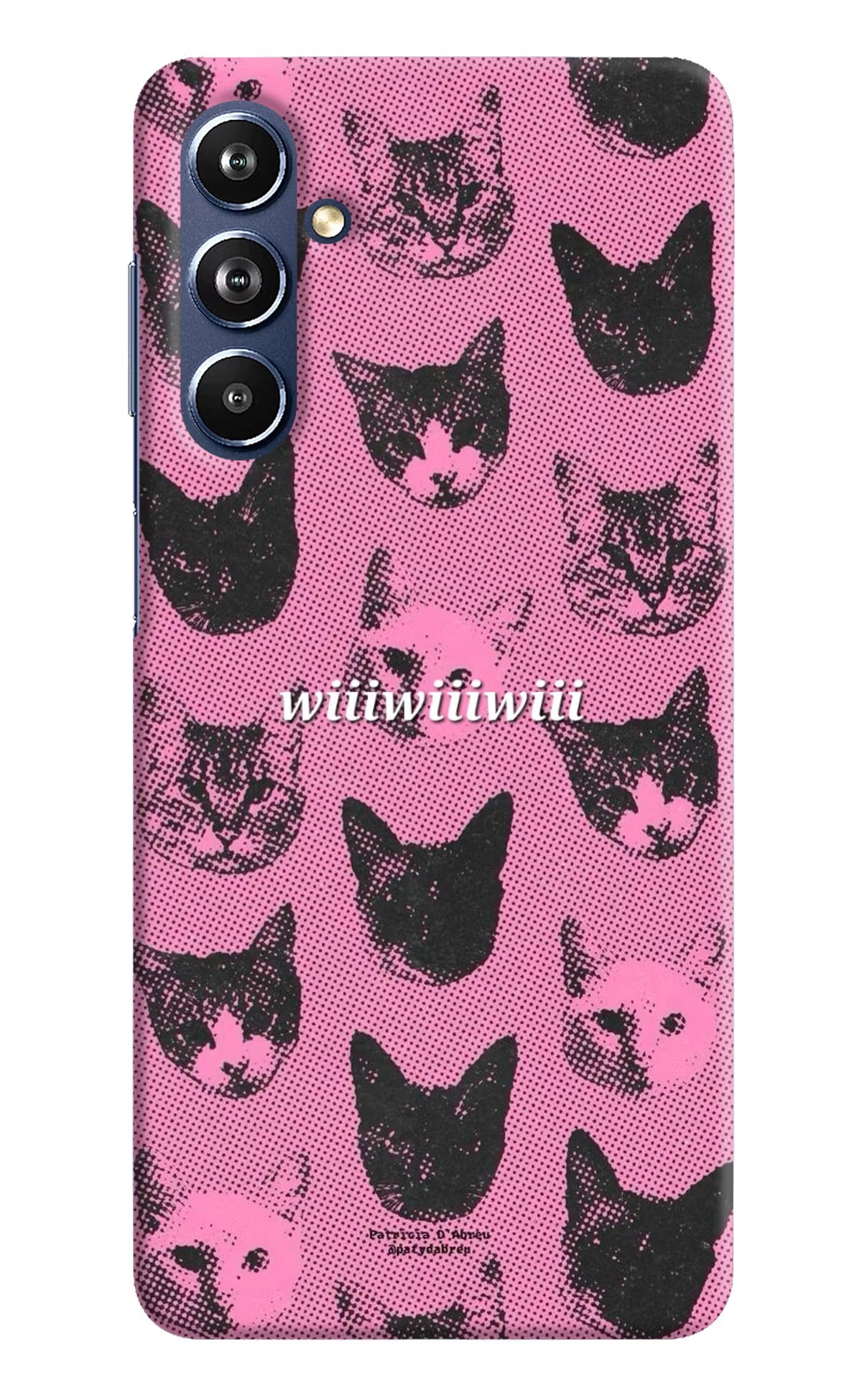 Pink Cats Samsung F54 5G Back Cover - Pink Cats Samsung F54 5G Back Cover Pink Cats Samsung F54 5G Back Cover
