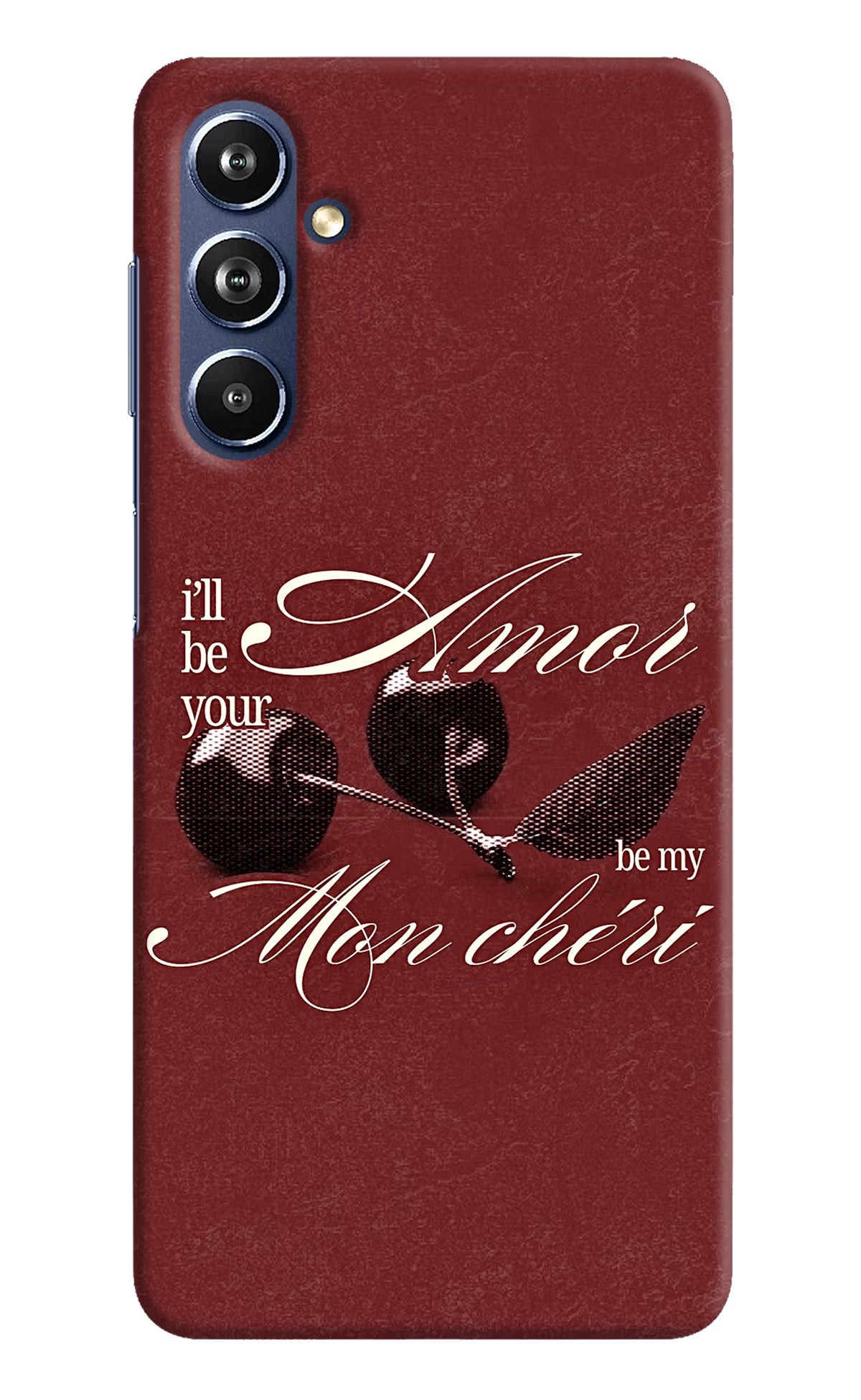 Velvet Cherry Samsung F54 5G Back Cover - Velvet Cherry Samsung F54 5G Back Cover Velvet Cherry Samsung F54 5G Back Cover