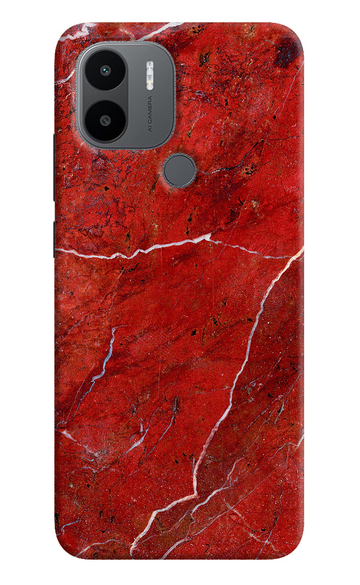 Red Marble Design Redmi A1+/A2+ Back Cover - Red Marble Design Redmi A1+/A2+ Back Cover Red Marble Design Redmi A1+/A2+ Back Cover