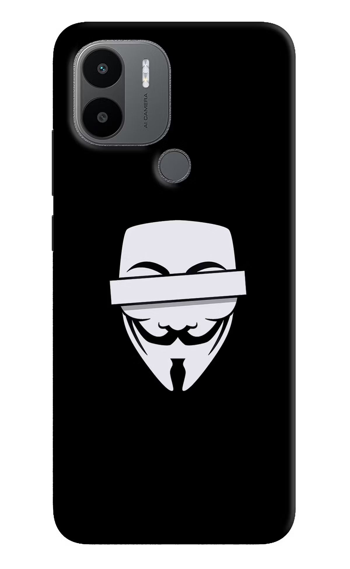 Anonymous Face Redmi A1+/A2+ Back Cover - Anonymous Face Redmi A1+/A2+ Back Cover Anonymous Face Redmi A1+/A2+ Back Cover