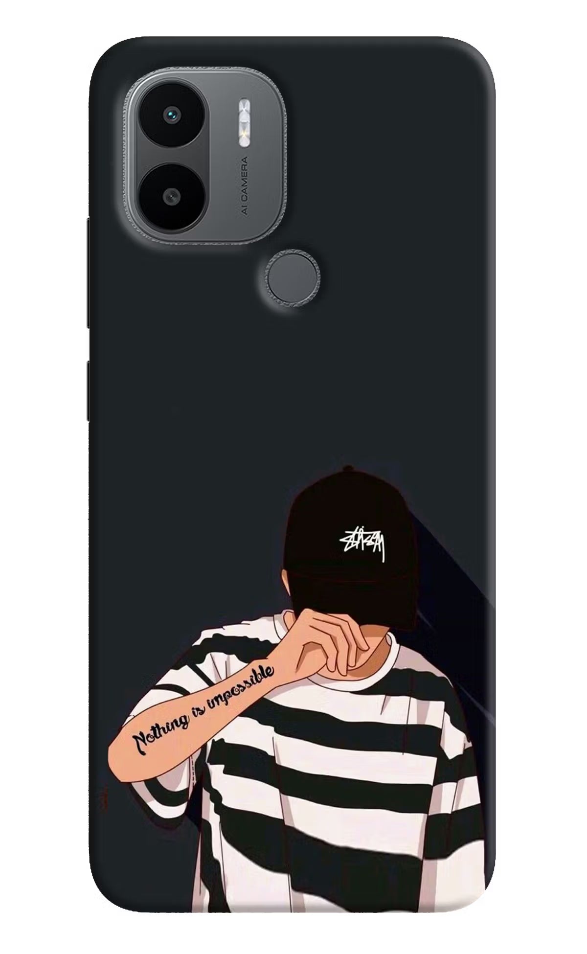 Aesthetic Boy Redmi A1+/A2+ Back Cover - Aesthetic Boy Redmi A1+/A2+ Back Cover Aesthetic Boy Redmi A1+/A2+ Back Cover