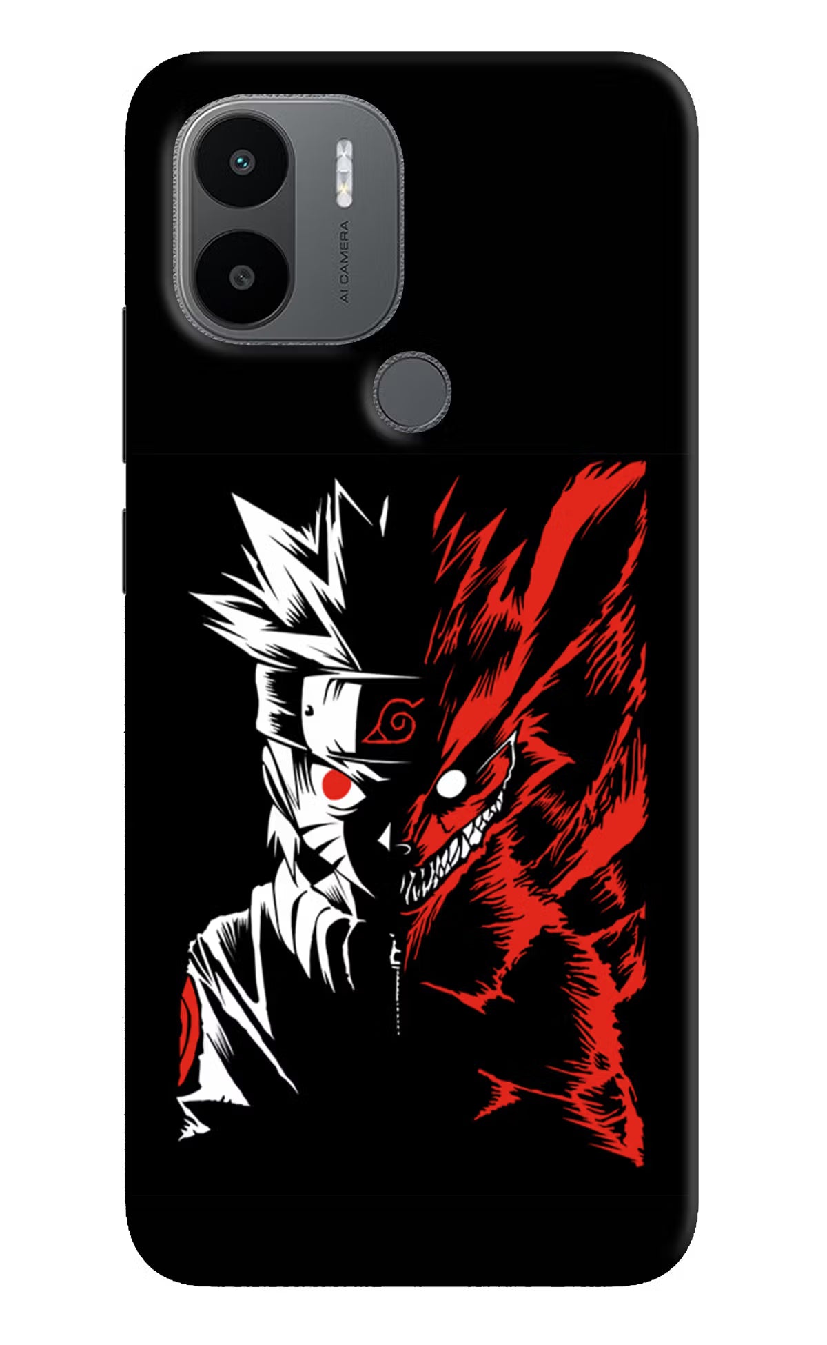 Naruto Two Face Redmi A1+/A2+ Back Cover - Naruto Two Face Redmi A1+/A2+ Back Cover Naruto Two Face Redmi A1+/A2+ Back Cover