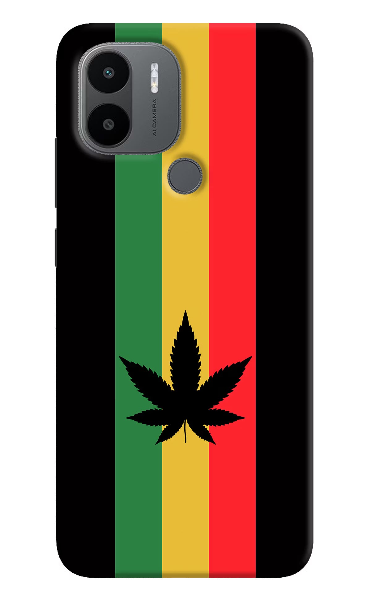 Weed Flag Redmi A1+/A2+ Back Cover - Weed Flag Redmi A1+/A2+ Back Cover Weed Flag Redmi A1+/A2+ Back Cover
