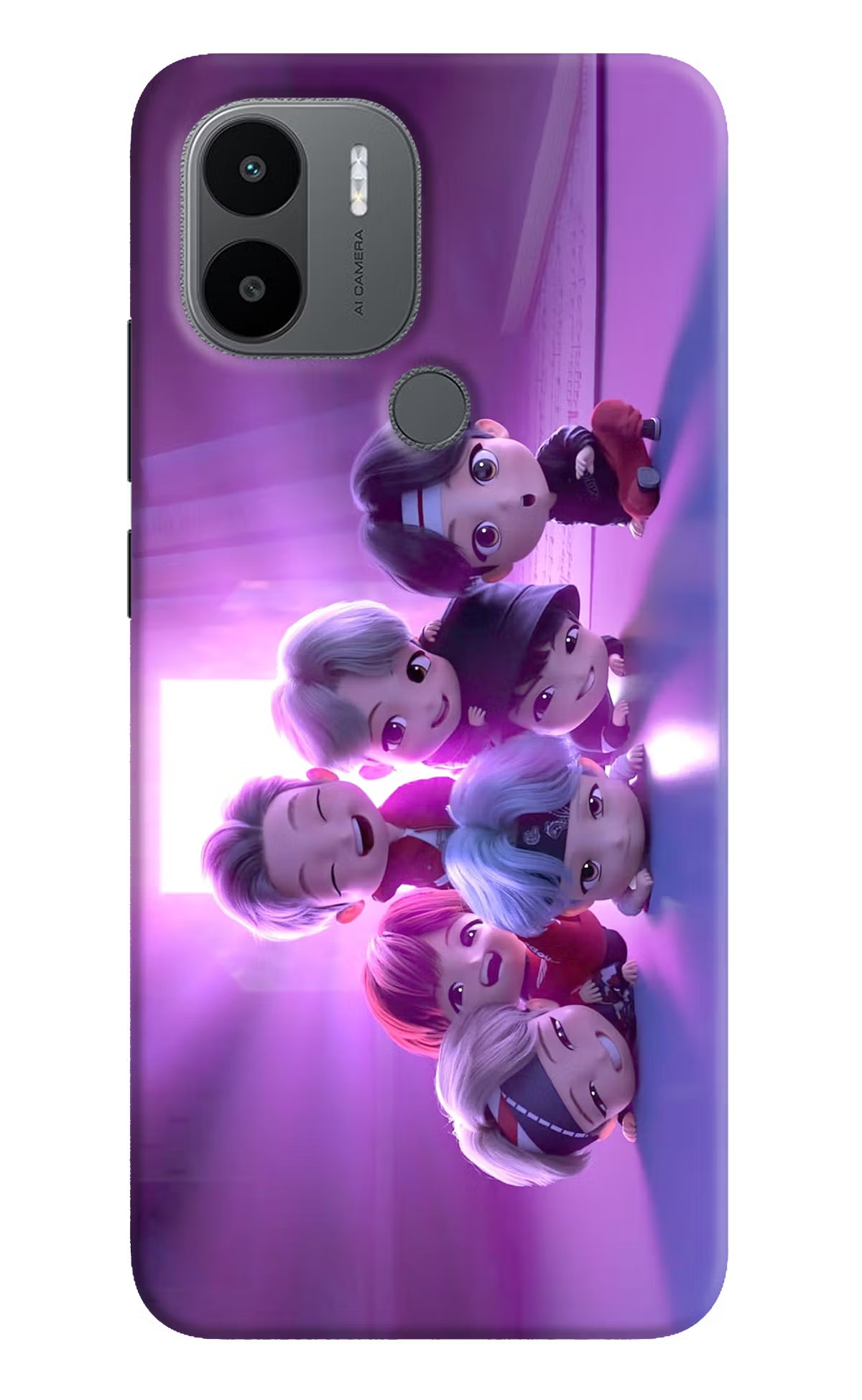 BTS Chibi Redmi A1+/A2+ Back Cover - BTS Chibi Redmi A1+/A2+ Back Cover BTS Chibi Redmi A1+/A2+ Back Cover