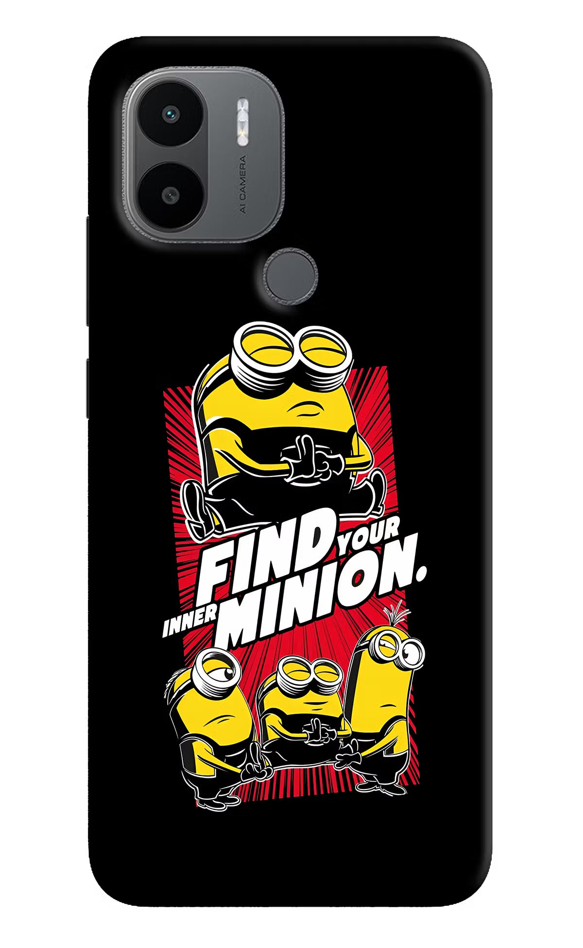 Find your inner Minion Redmi A1+/A2+ Back Cover - Find your inner Minion Redmi A1+/A2+ Back Cover Find your inner Minion Redmi A1+/A2+ Back Cover