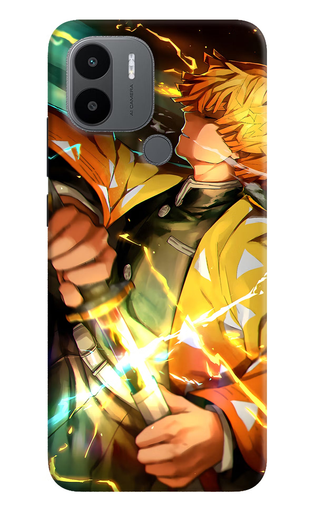 Demon Slayer Redmi A1+/A2+ Back Cover - Demon Slayer Redmi A1+/A2+ Back Cover Demon Slayer Redmi A1+/A2+ Back Cover