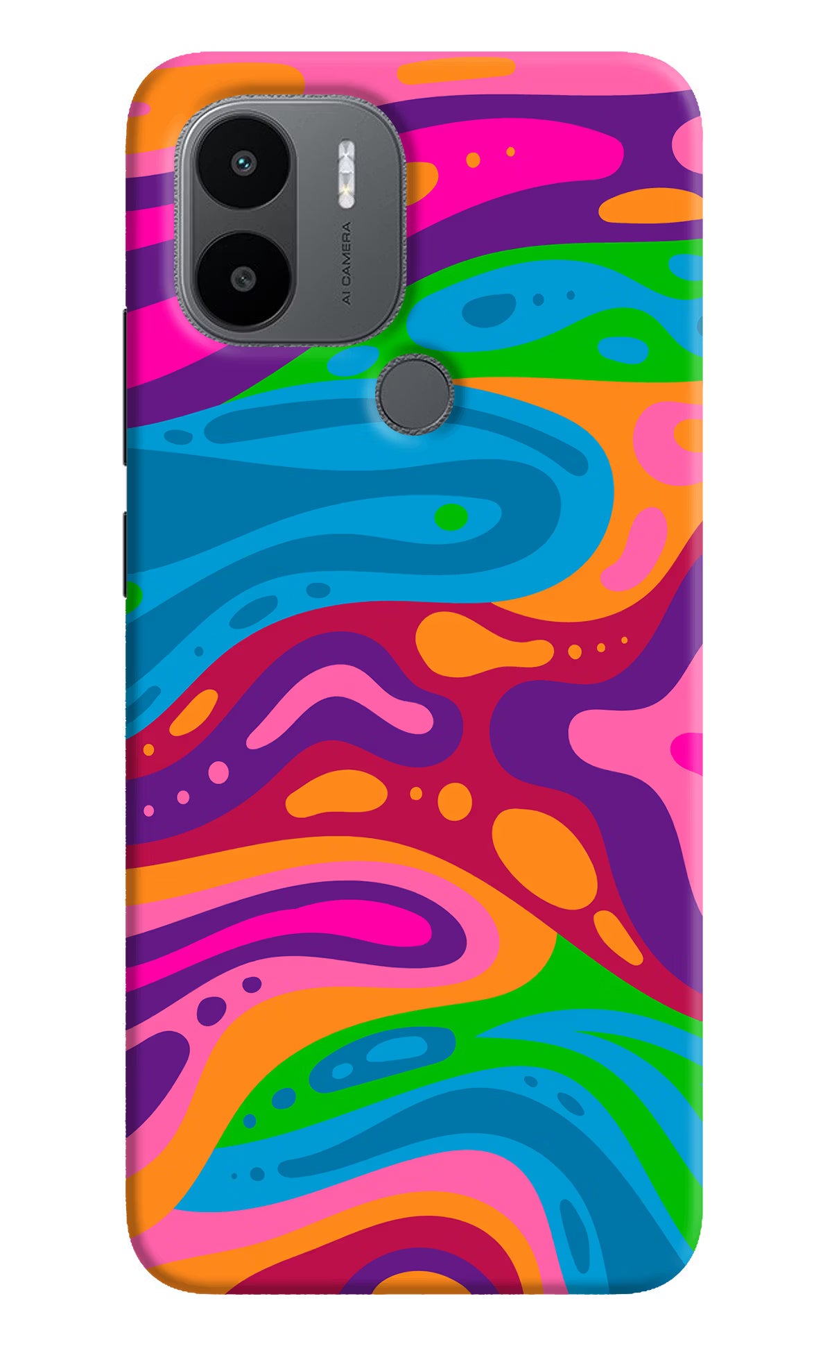 Trippy Pattern Redmi A1+/A2+ Back Cover - Trippy Pattern Redmi A1+/A2+ Back Cover Trippy Pattern Redmi A1+/A2+ Back Cover