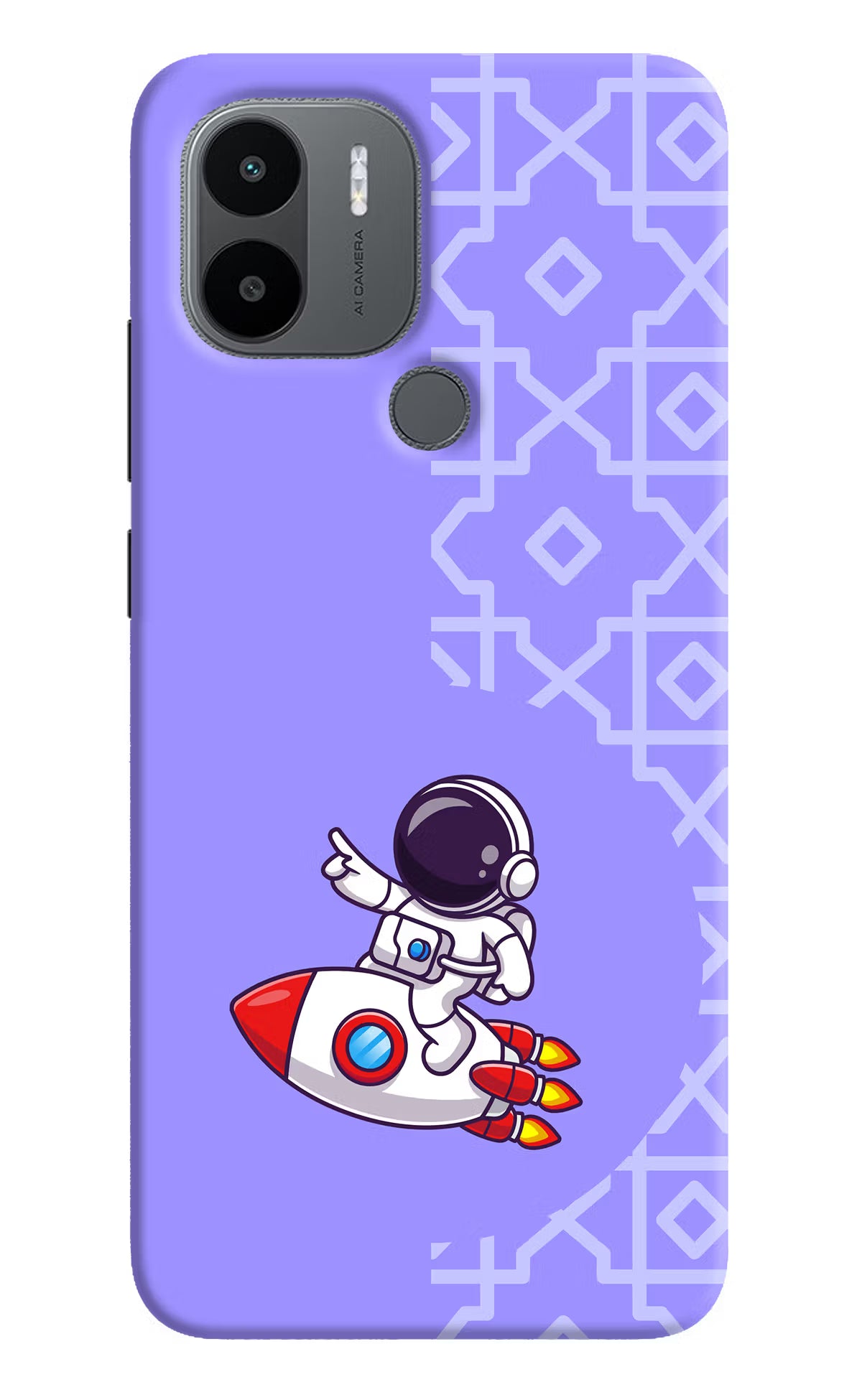 Cute Astronaut Redmi A1+/A2+ Back Cover - Cute Astronaut Redmi A1+/A2+ Back Cover Cute Astronaut Redmi A1+/A2+ Back Cover