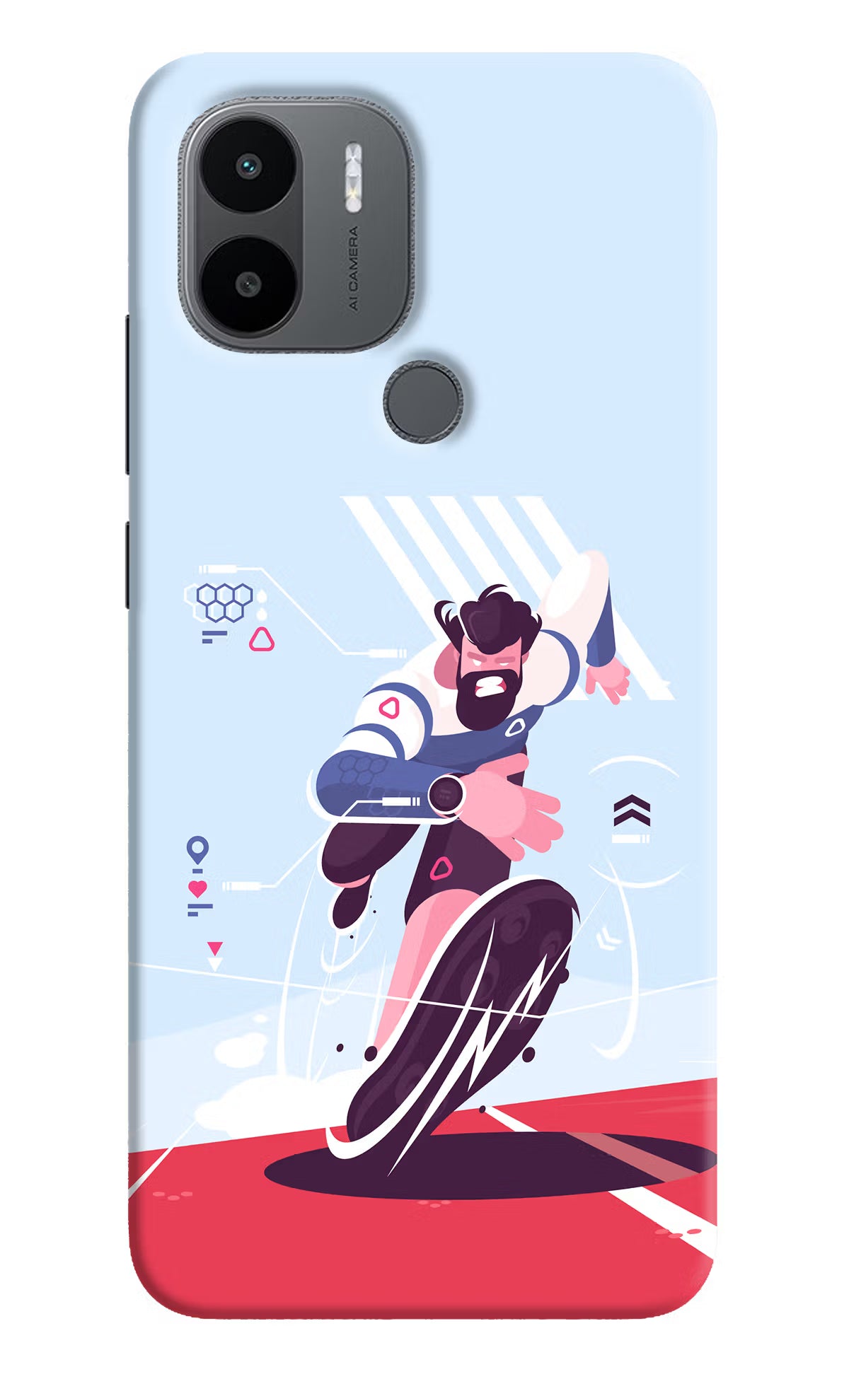 Run Pro Redmi A1+/A2+ Back Cover - Run Pro Redmi A1+/A2+ Back Cover Run Pro Redmi A1+/A2+ Back Cover