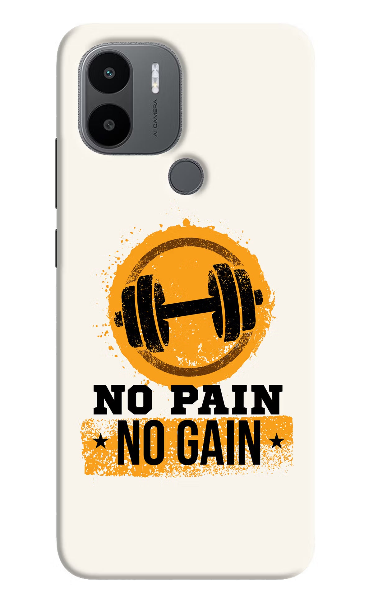 No Pain No Gain Redmi A1+/A2+ Back Cover - No Pain No Gain Redmi A1+/A2+ Back Cover No Pain No Gain Redmi A1+/A2+ Back Cover