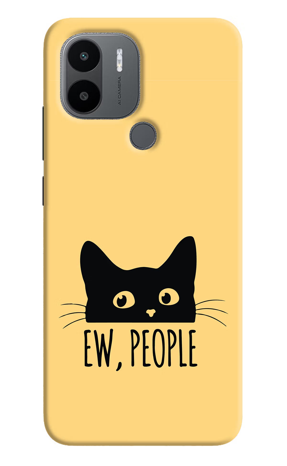 Ew People Catitude Redmi A1+/A2+ Back Cover - Ew People Catitude Redmi A1+/A2+ Back Cover Ew People Catitude Redmi A1+/A2+ Back Cover