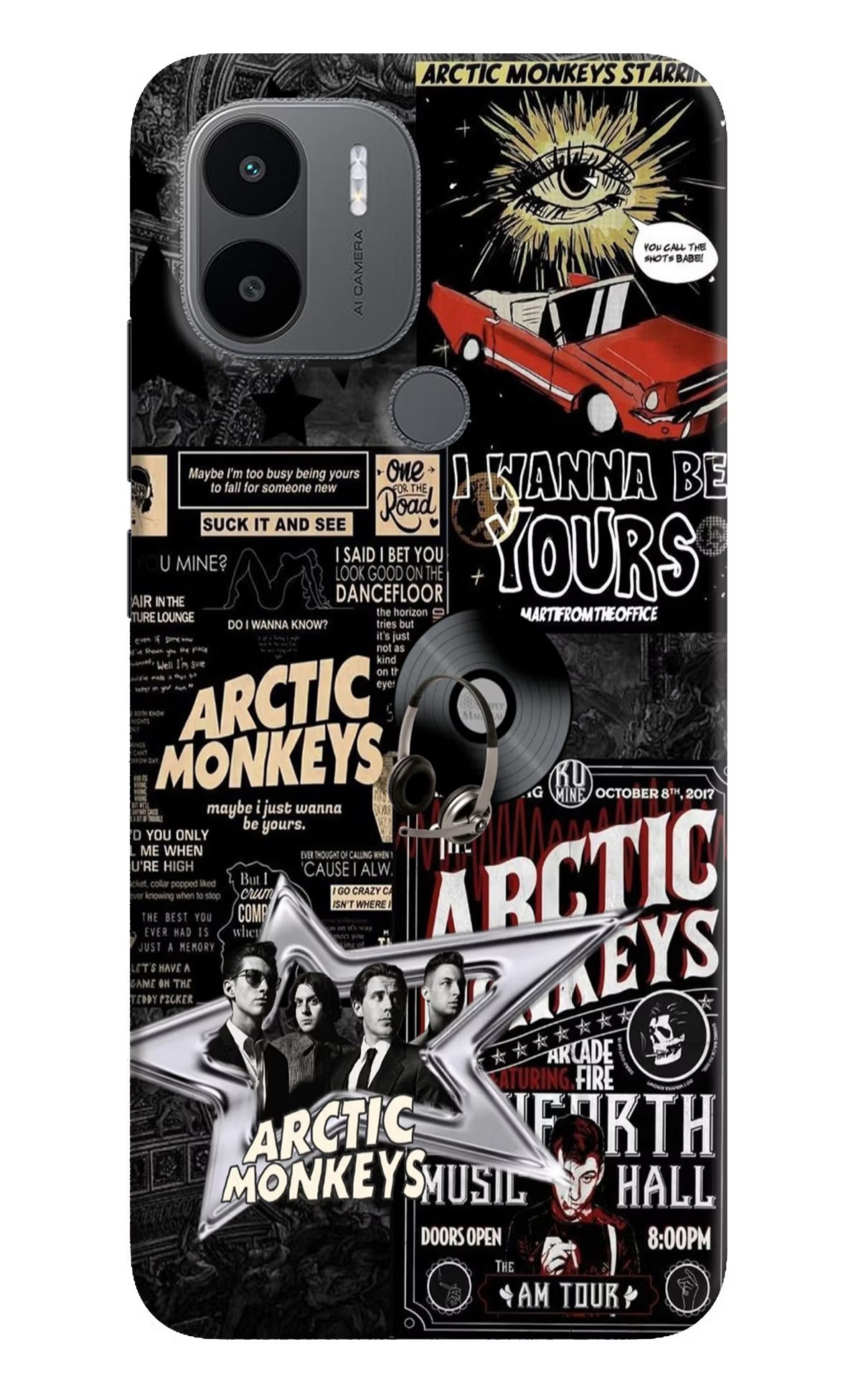 Arctic Monkeys Redmi A1+/A2+ Back Cover - Arctic Monkeys Redmi A1+/A2+ Back Cover Arctic Monkeys Redmi A1+/A2+ Back Cover