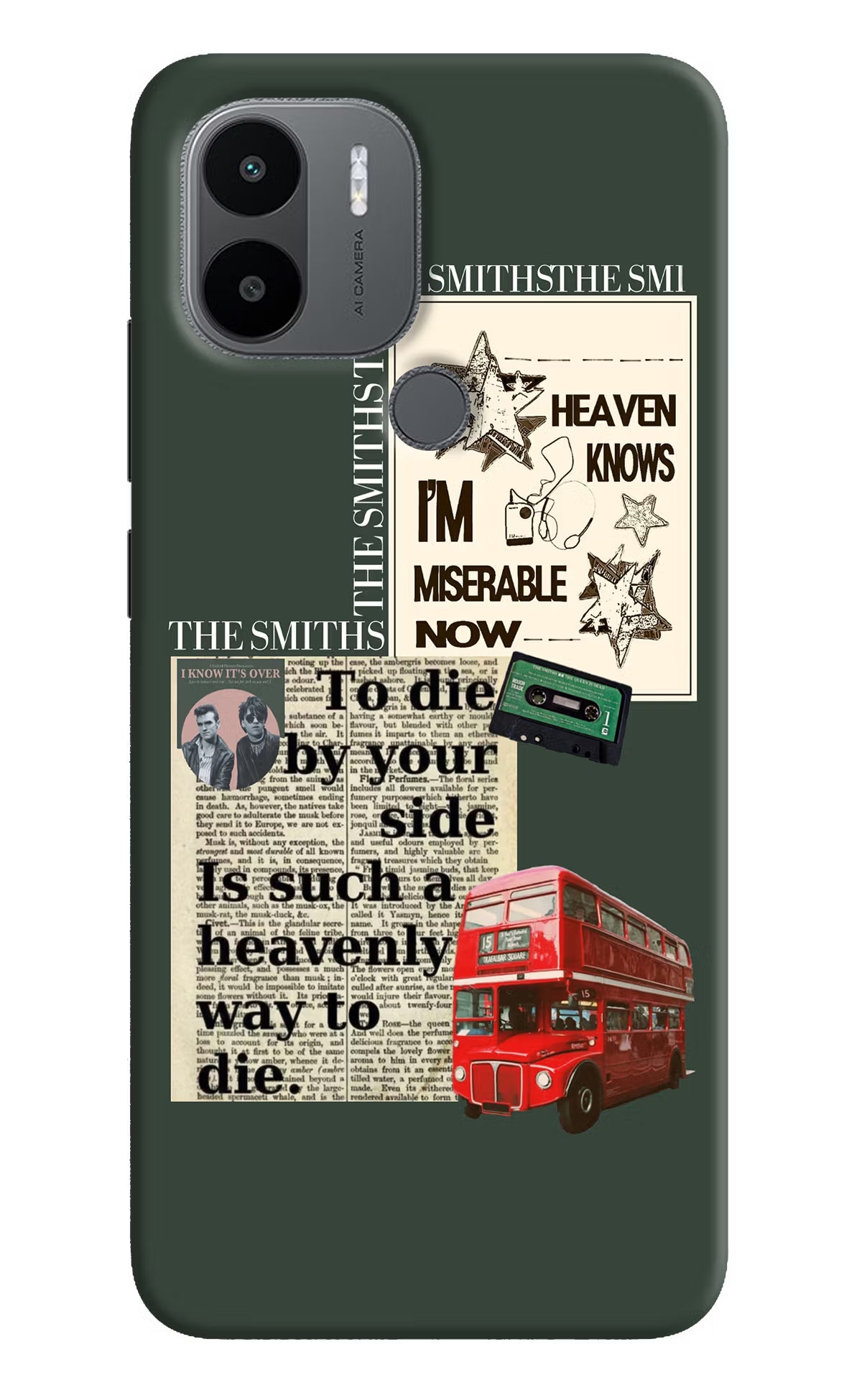 The Smiths Redmi A1+/A2+ Back Cover - The Smiths Redmi A1+/A2+ Back Cover The Smiths Redmi A1+/A2+ Back Cover