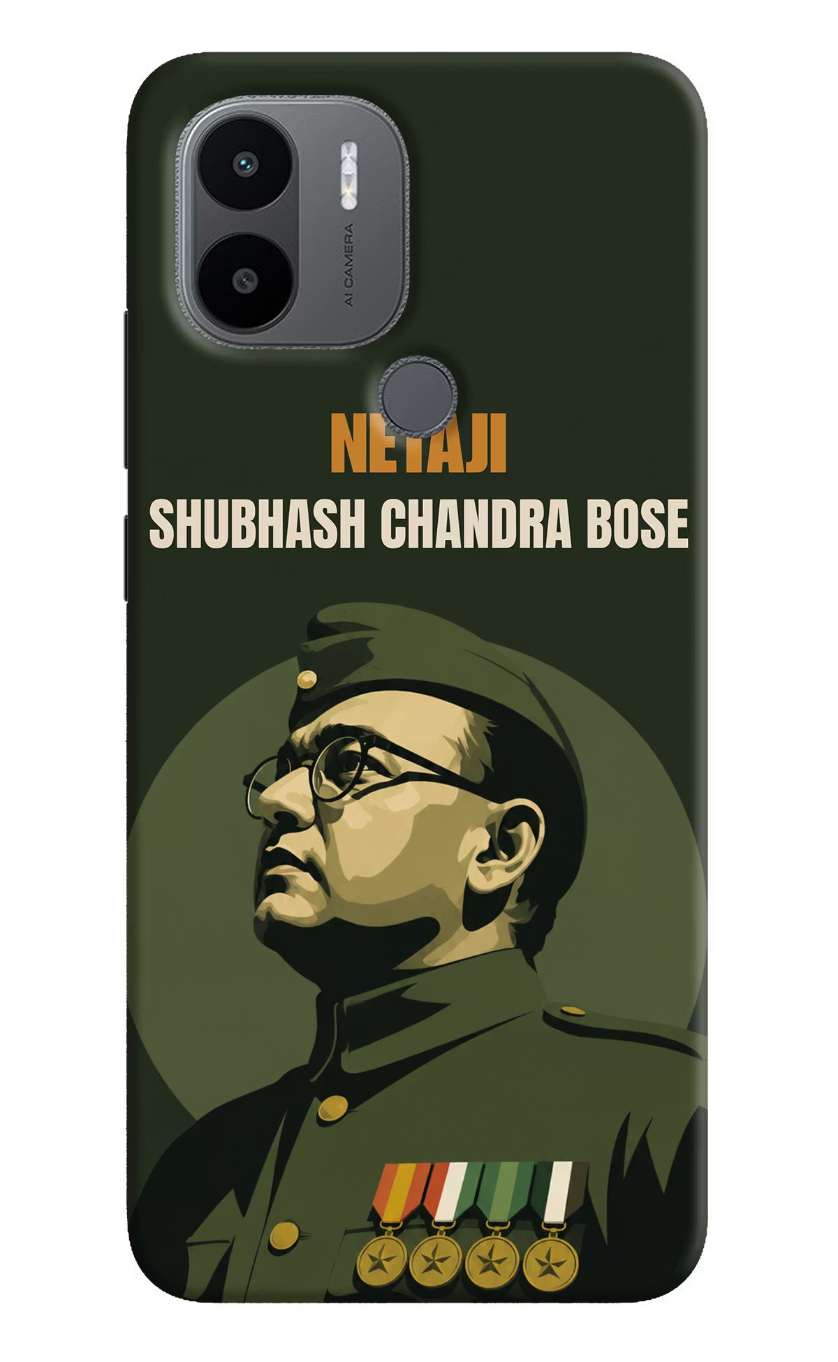 Netaji Legacy Redmi A1+/A2+ Back Cover - Netaji Legacy Redmi A1+/A2+ Back Cover Netaji Legacy Redmi A1+/A2+ Back Cover