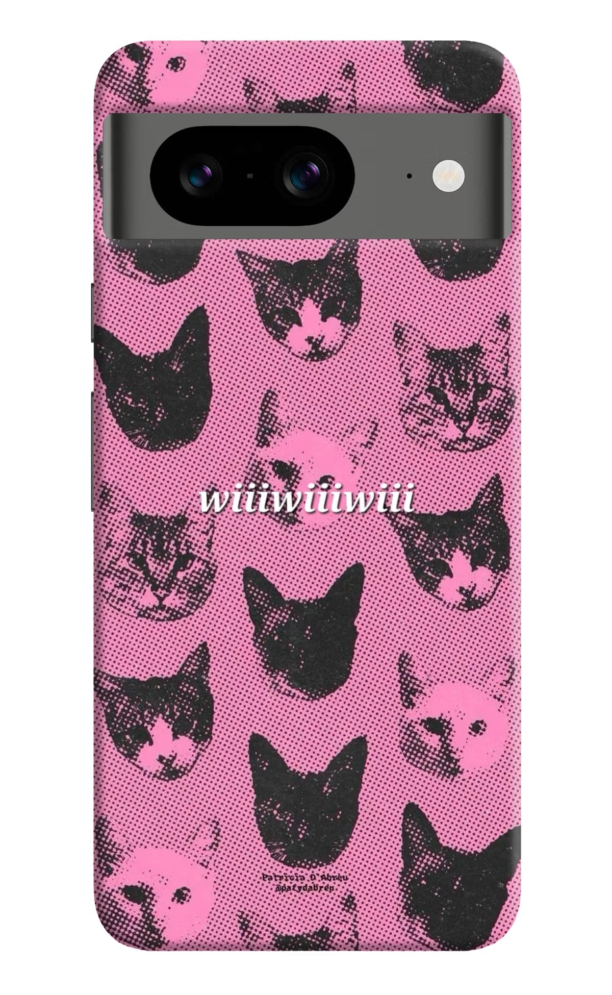 Pink Cats Google Pixel 8 Back Cover - Pink Cats Google Pixel 8 Back Cover Pink Cats Google Pixel 8 Back Cover