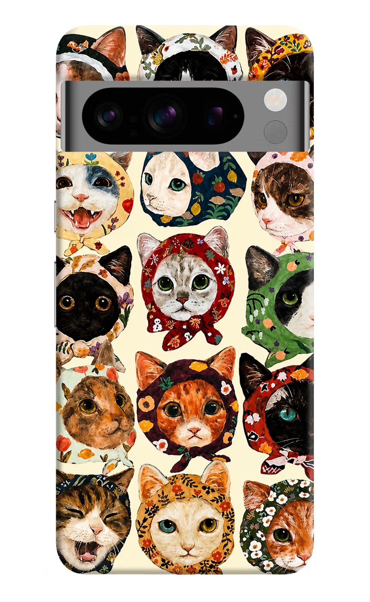 Cool Cat Google Pixel 8 Pro Back Cover - Cool Cat Google Pixel 8 Pro Back Cover Cool Cat Google Pixel 8 Pro Back Cover