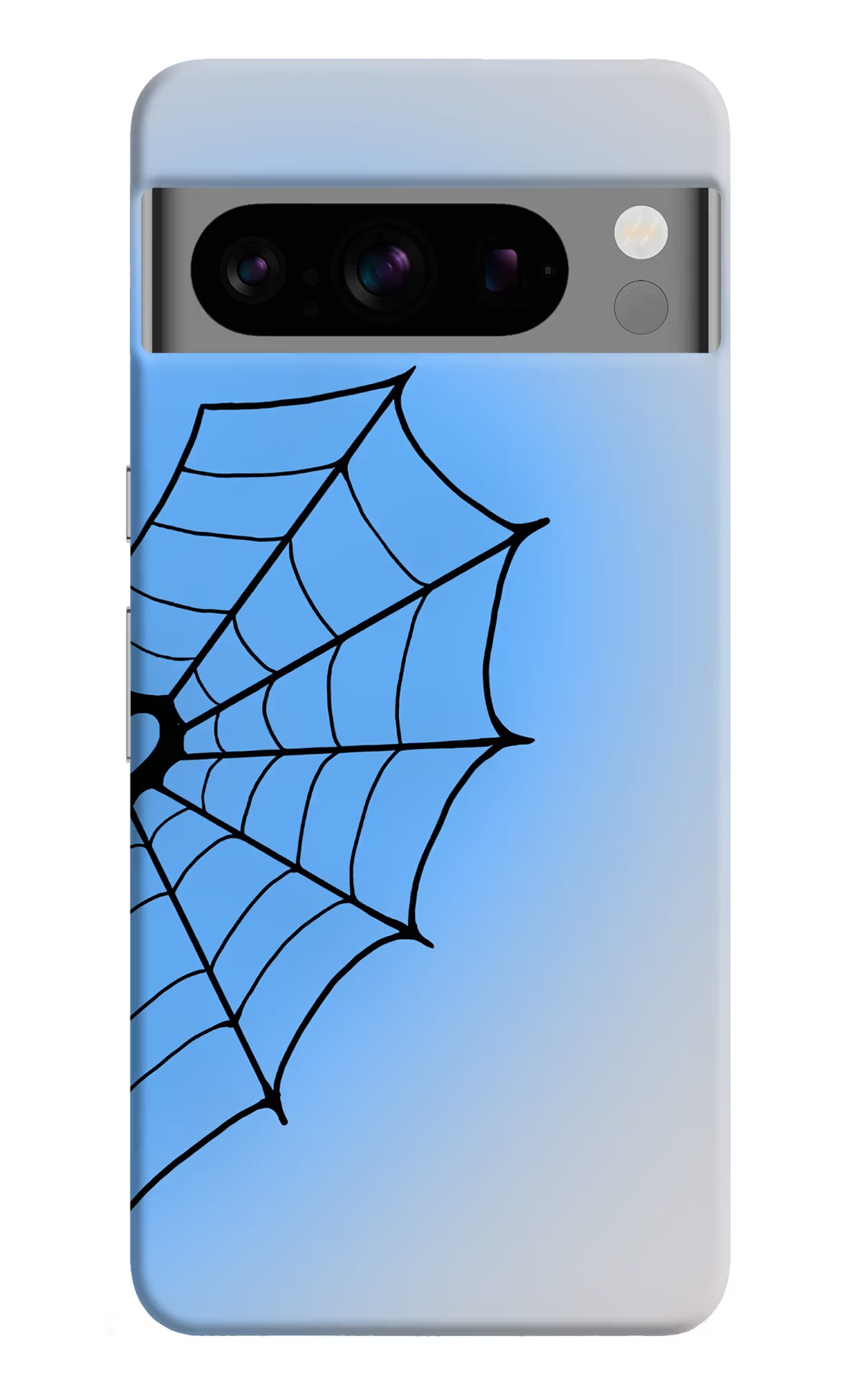 Blue Web Google Pixel 8 Pro Back Cover - Blue Web Google Pixel 8 Pro Back Cover Blue Web Google Pixel 8 Pro Back Cover