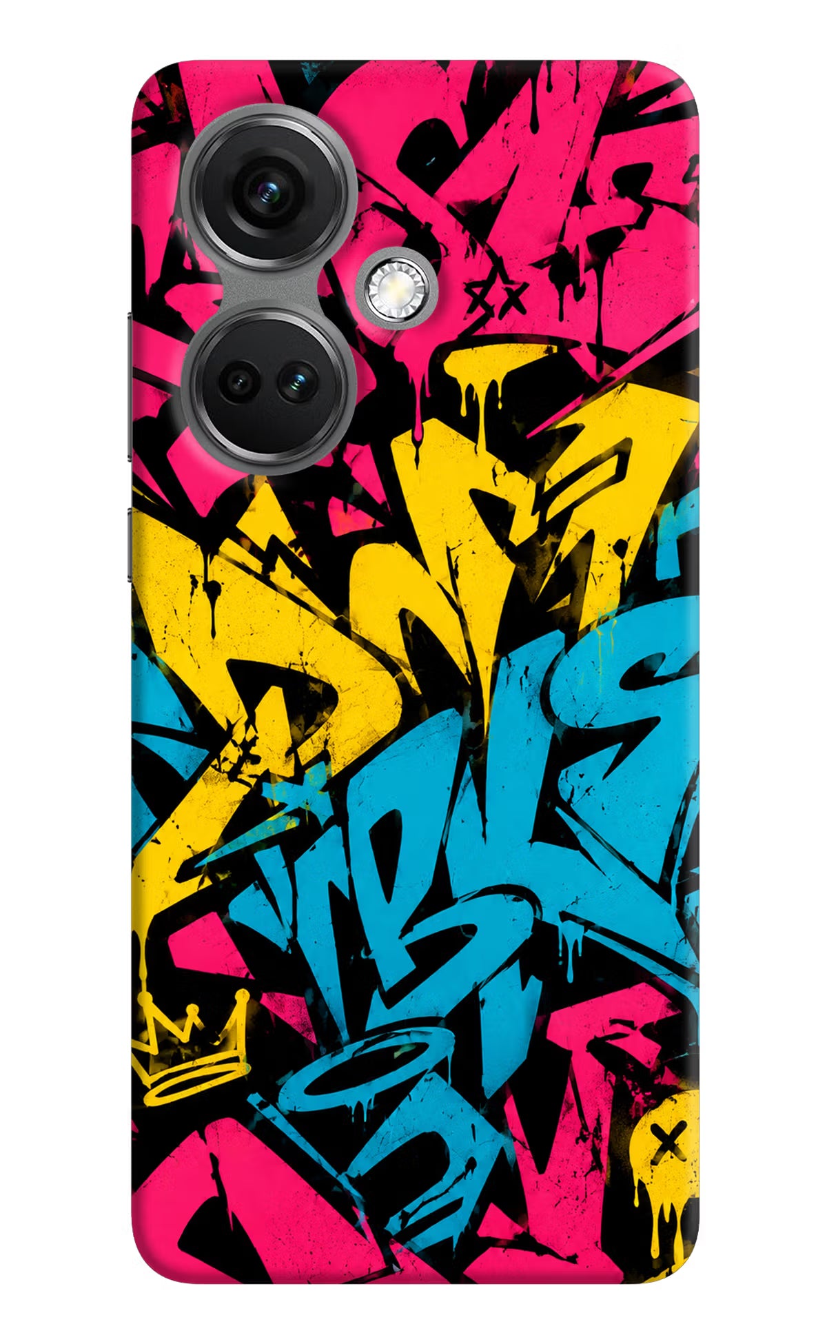 Graffiti Vibe OnePlus Nord CE 3 5G Back Cover - Graffiti Vibe OnePlus Nord CE 3 5G Back Cover Graffiti Vibe OnePlus Nord CE 3 5G Back Cover
