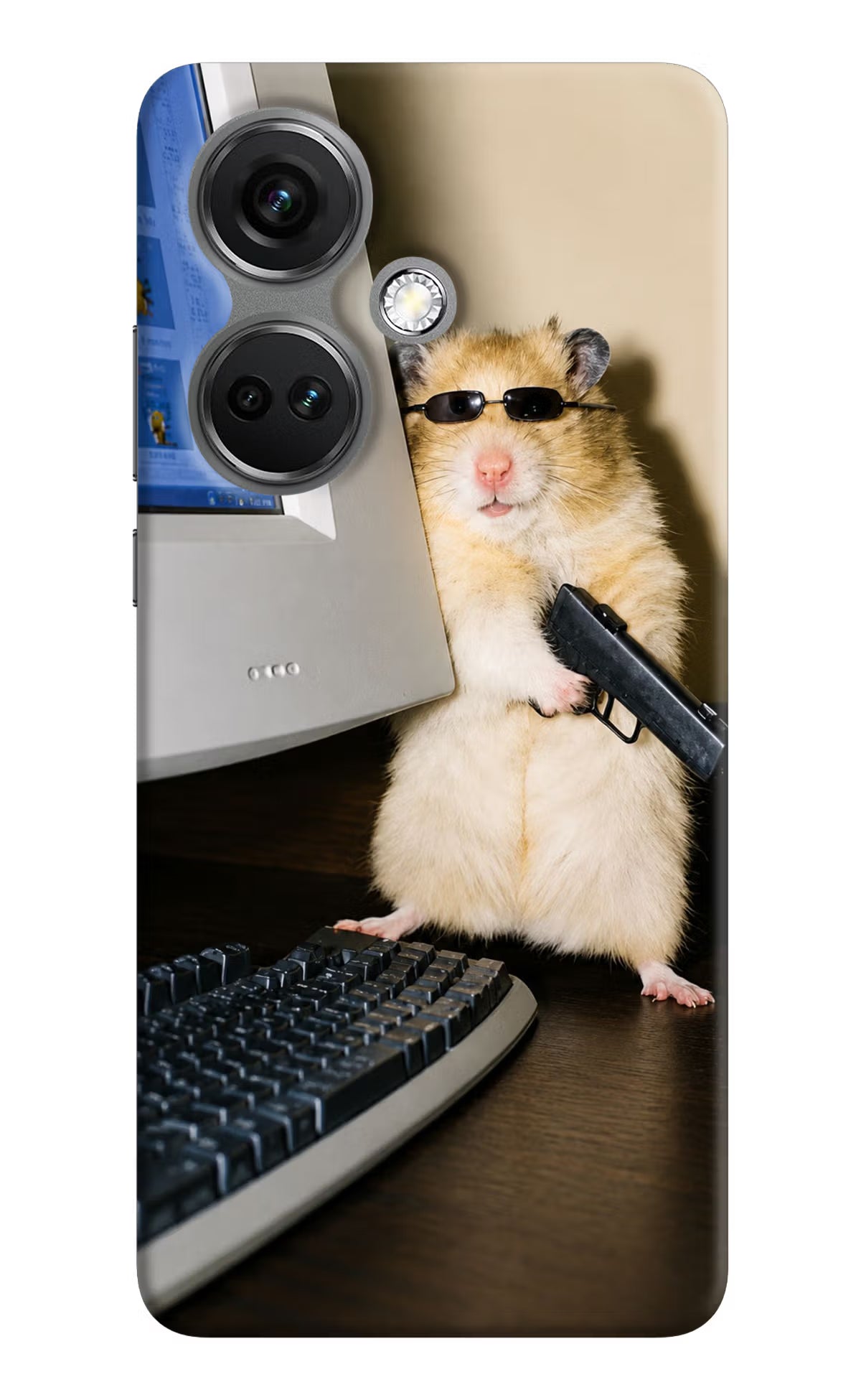 Hacker Hamster OnePlus Nord CE 3 5G Back Cover - Hacker Hamster OnePlus Nord CE 3 5G Back Cover Hacker Hamster OnePlus Nord CE 3 5G Back Cover