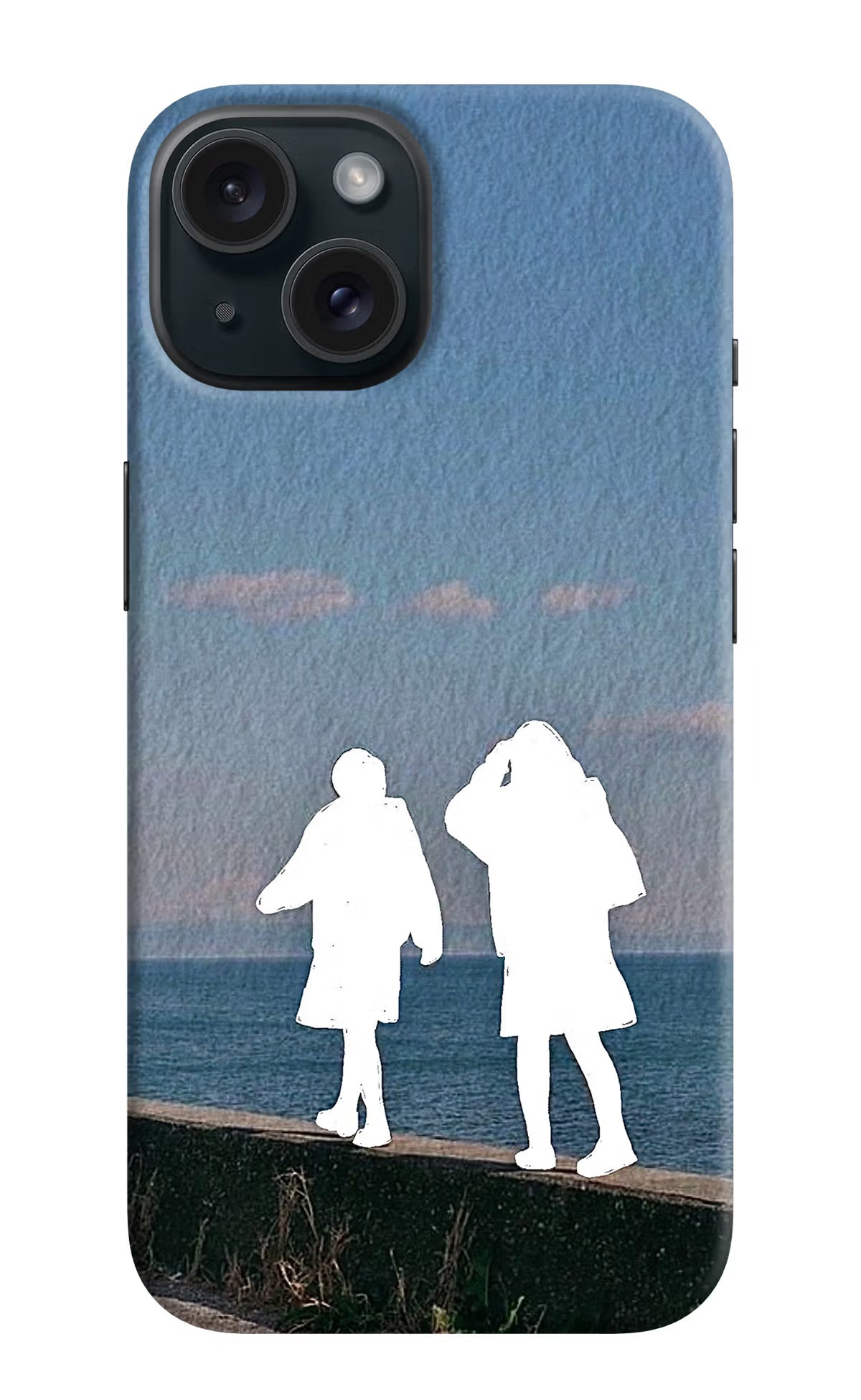 Coastal Dream iPhone 15 Plus Back Cover - Coastal Dream iPhone 15 Plus Back Cover Coastal Dream iPhone 15 Plus Back Cover