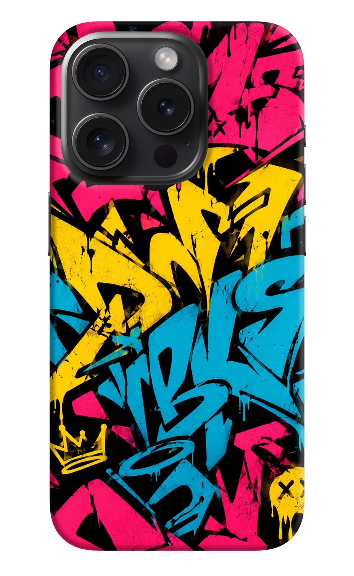 Graffiti Vibe iPhone 15 Pro Max Back Cover - Graffiti Vibe iPhone 15 Pro Max Back Cover Graffiti Vibe iPhone 15 Pro Max Back Cover