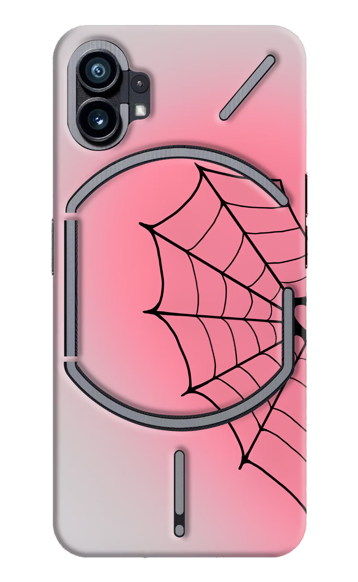 Pink Web Nothing Phone 1 Back Cover - Pink Web Nothing Phone 1 Back Cover Pink Web Nothing Phone 1 Back Cover