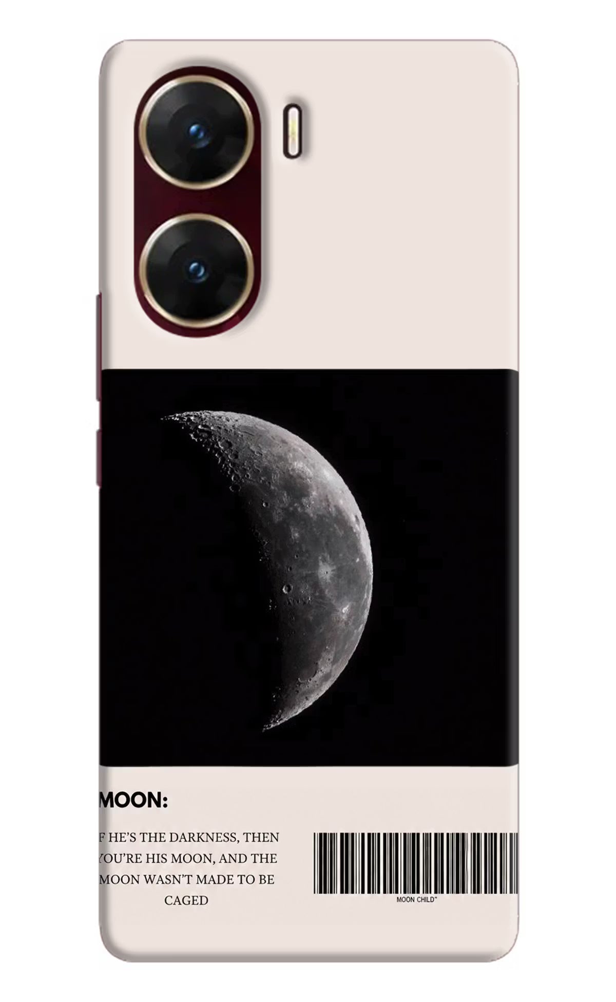 Moon Phase Vivo V29E Back Cover - Moon Phase Vivo V29E Back Cover Moon Phase Vivo V29E Back Cover