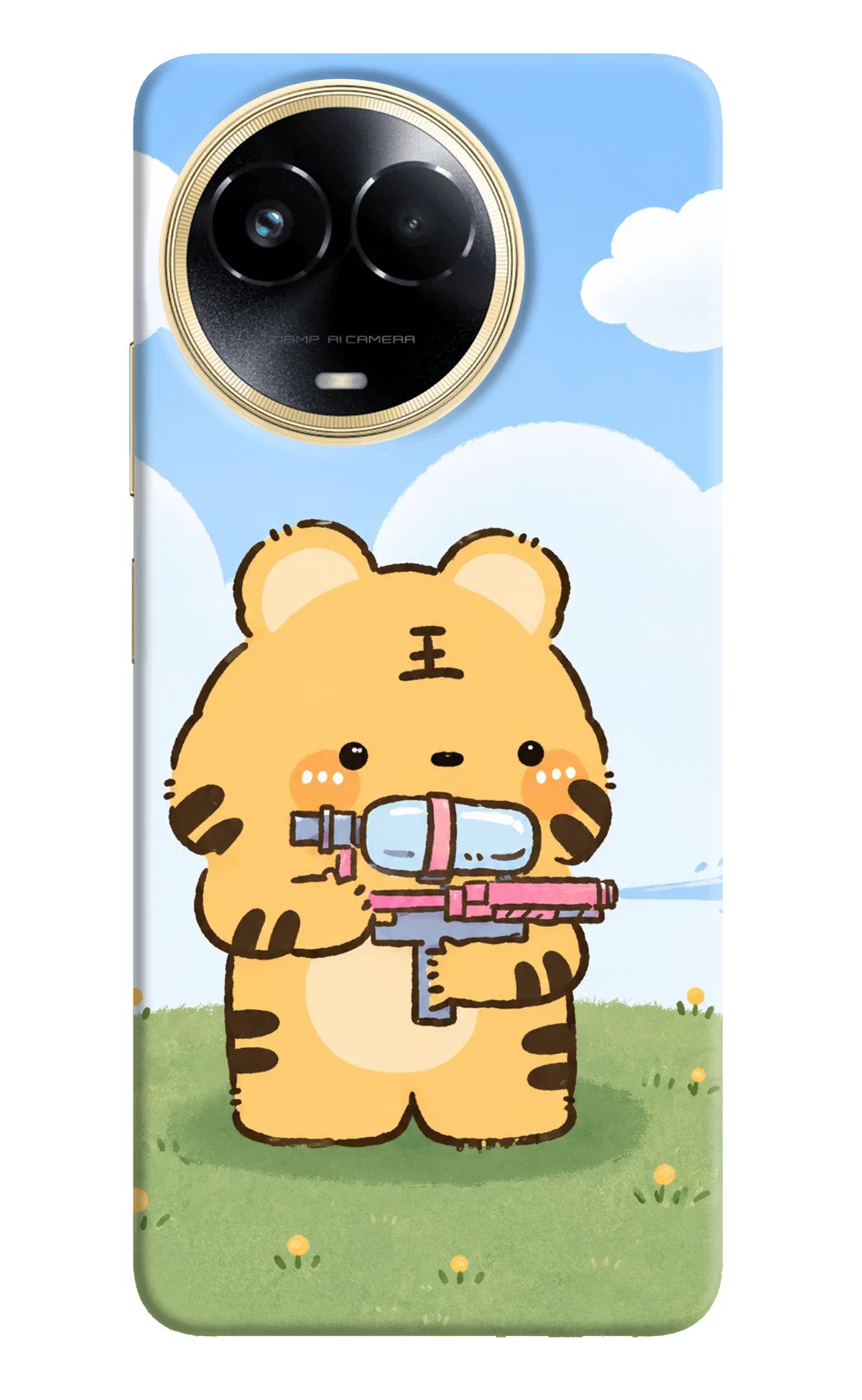 Tiger Treat Realme 11 5G/11X 5G/C67 Back Cover - Tiger Treat Realme 11 5G/11X 5G/C67 Back Cover Tiger Treat Realme 11 5G/11X 5G/C67 Back Cover