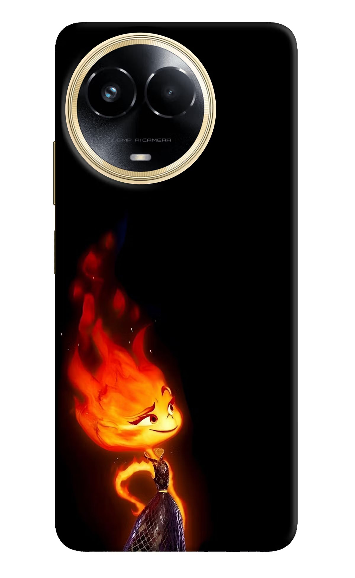 Ember Flame Realme 11 5G/11X 5G/C67 Back Cover - Ember Flame Realme 11 5G/11X 5G/C67 Back Cover Ember Flame Realme 11 5G/11X 5G/C67 Back Cover