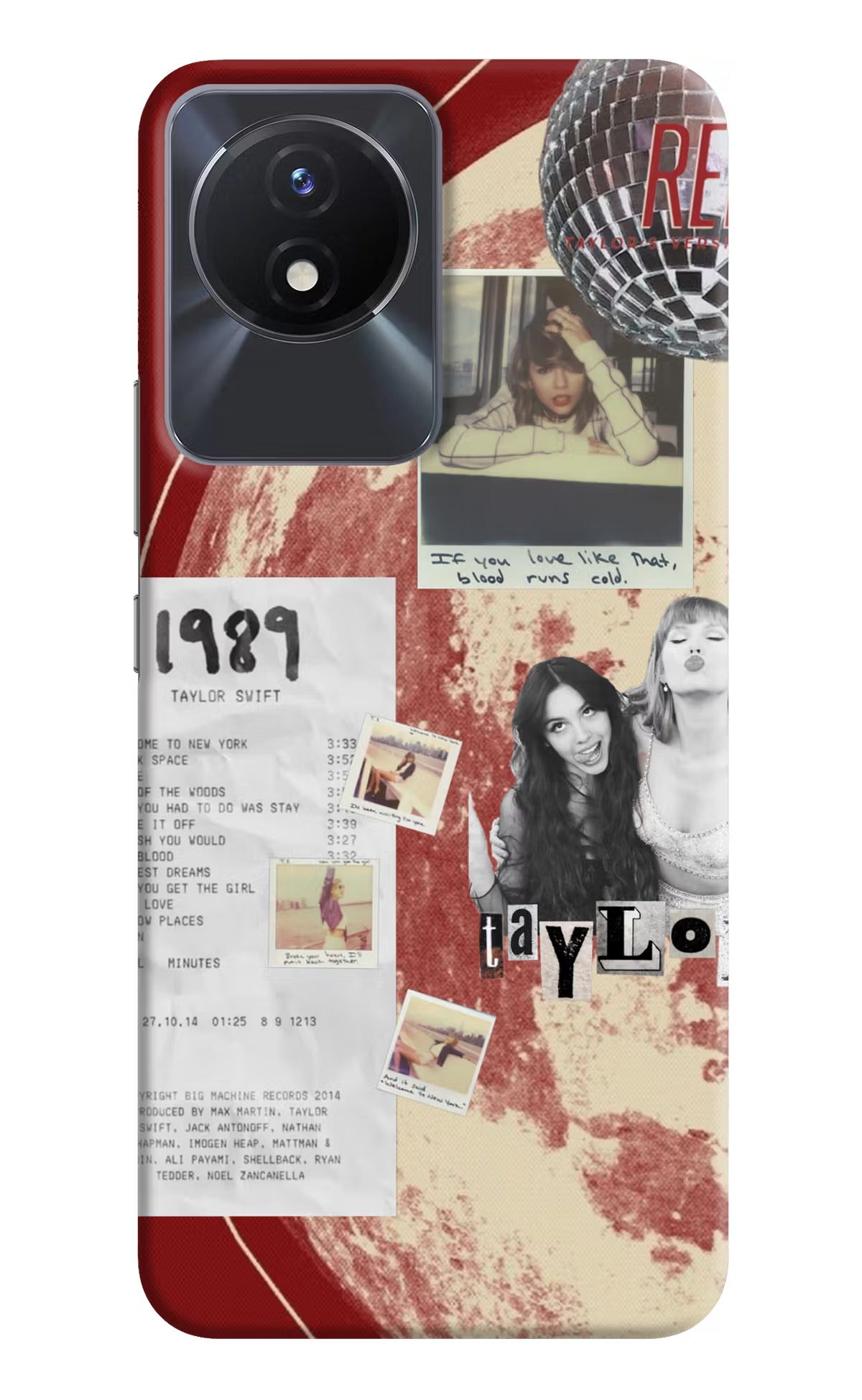 Taylor Swift Vivo Y02/Y02T Back Cover - Taylor Swift Vivo Y02/Y02T Back Cover Taylor Swift Vivo Y02/Y02T Back Cover