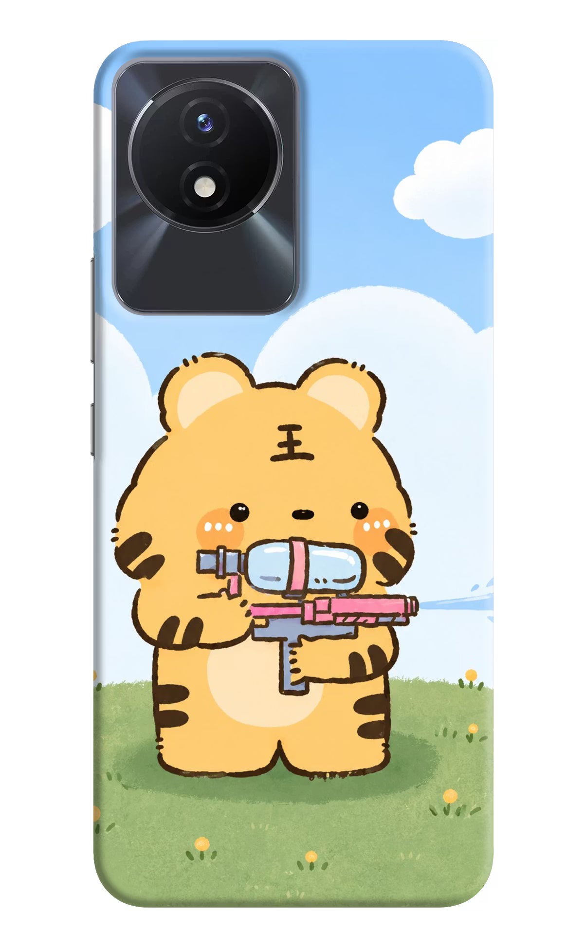 Tiger Treat Vivo Y02/Y02T Back Cover - Tiger Treat Vivo Y02/Y02T Back Cover Tiger Treat Vivo Y02/Y02T Back Cover
