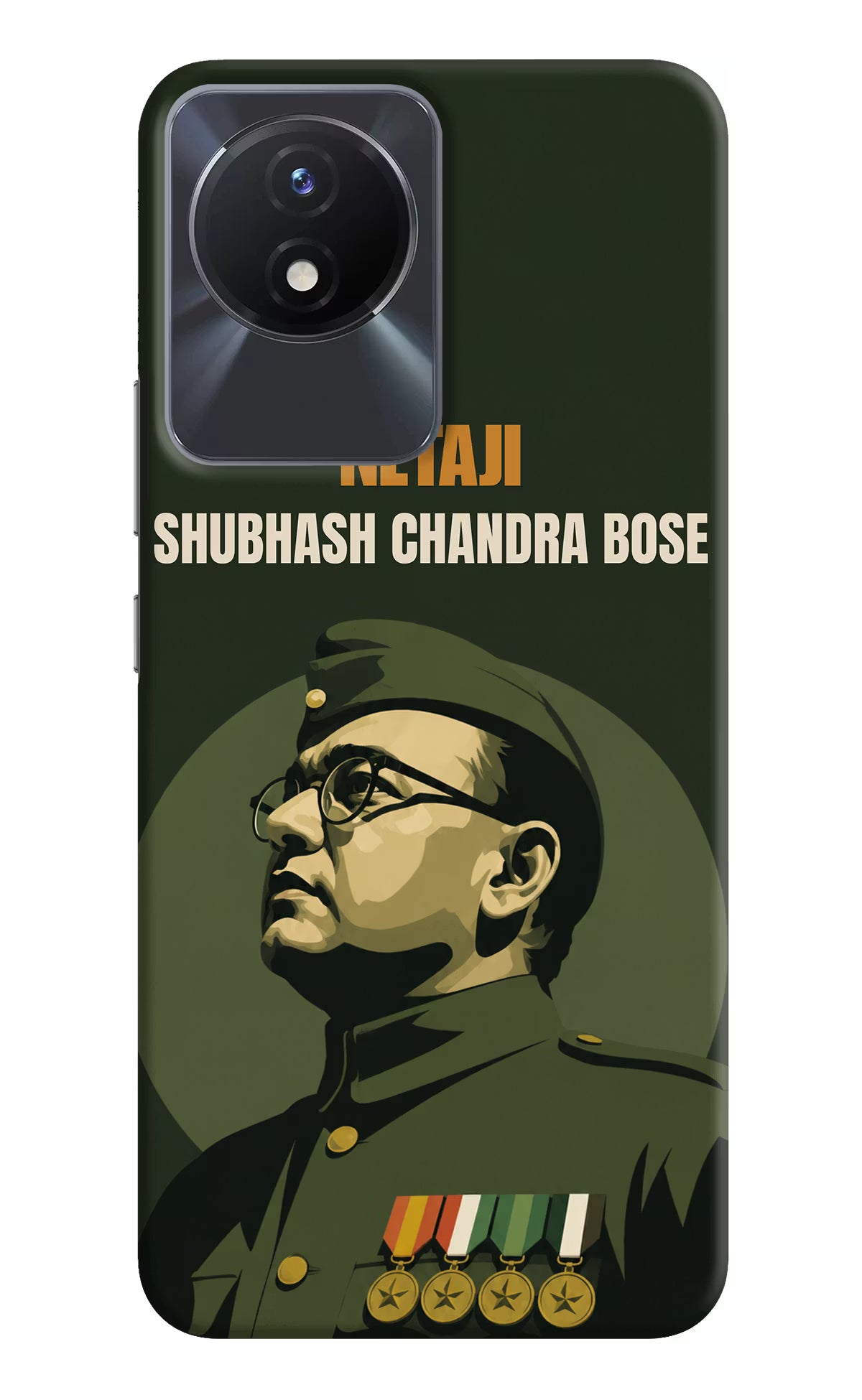 Netaji Legacy Vivo Y02/Y02T Back Cover - Netaji Legacy Vivo Y02/Y02T Back Cover Netaji Legacy Vivo Y02/Y02T Back Cover