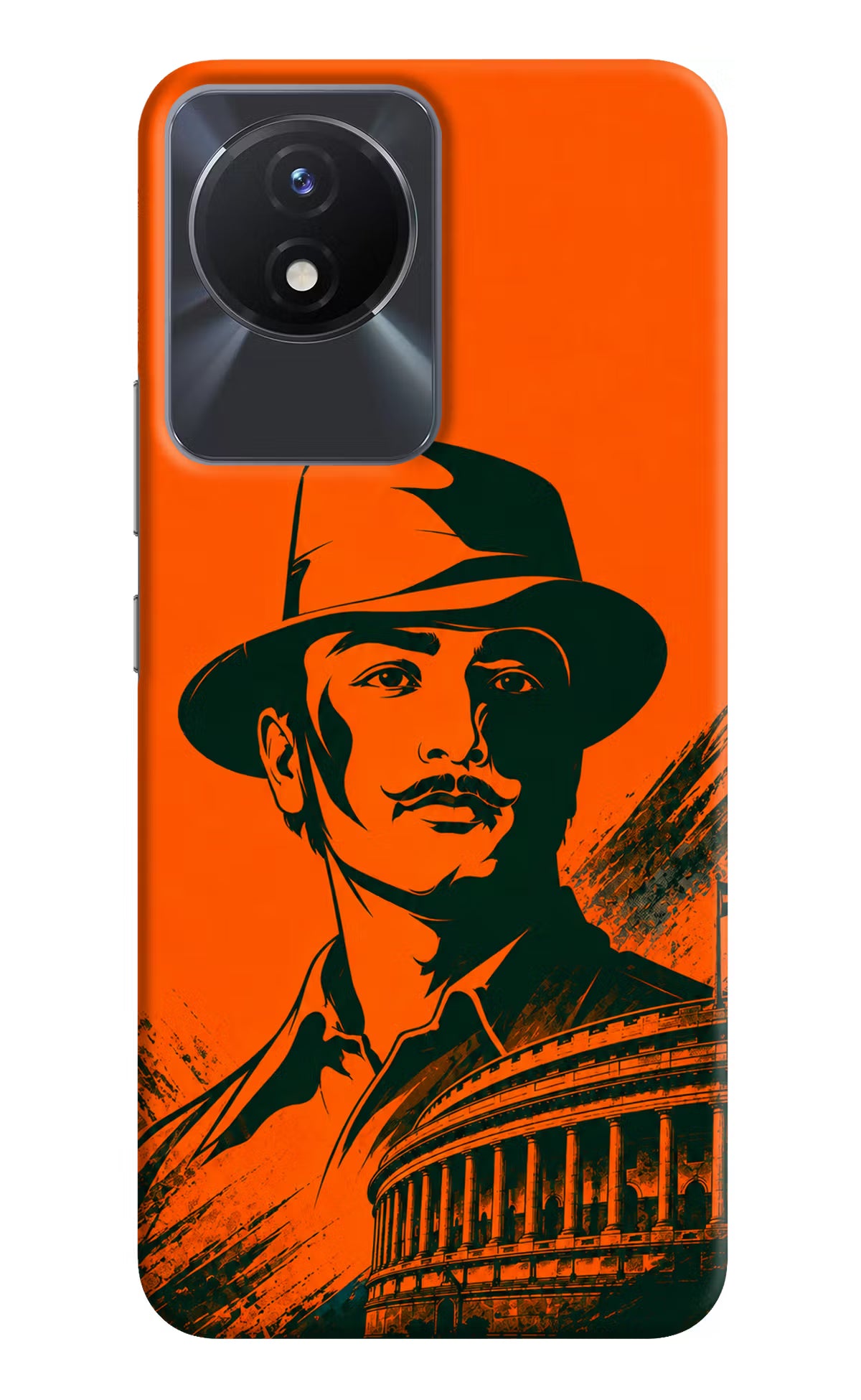 Bhagat Singh Legacy Vivo Y02/Y02T Back Cover - Bhagat Singh Legacy Vivo Y02/Y02T Back Cover Bhagat Singh Legacy Vivo Y02/Y02T Back Cover