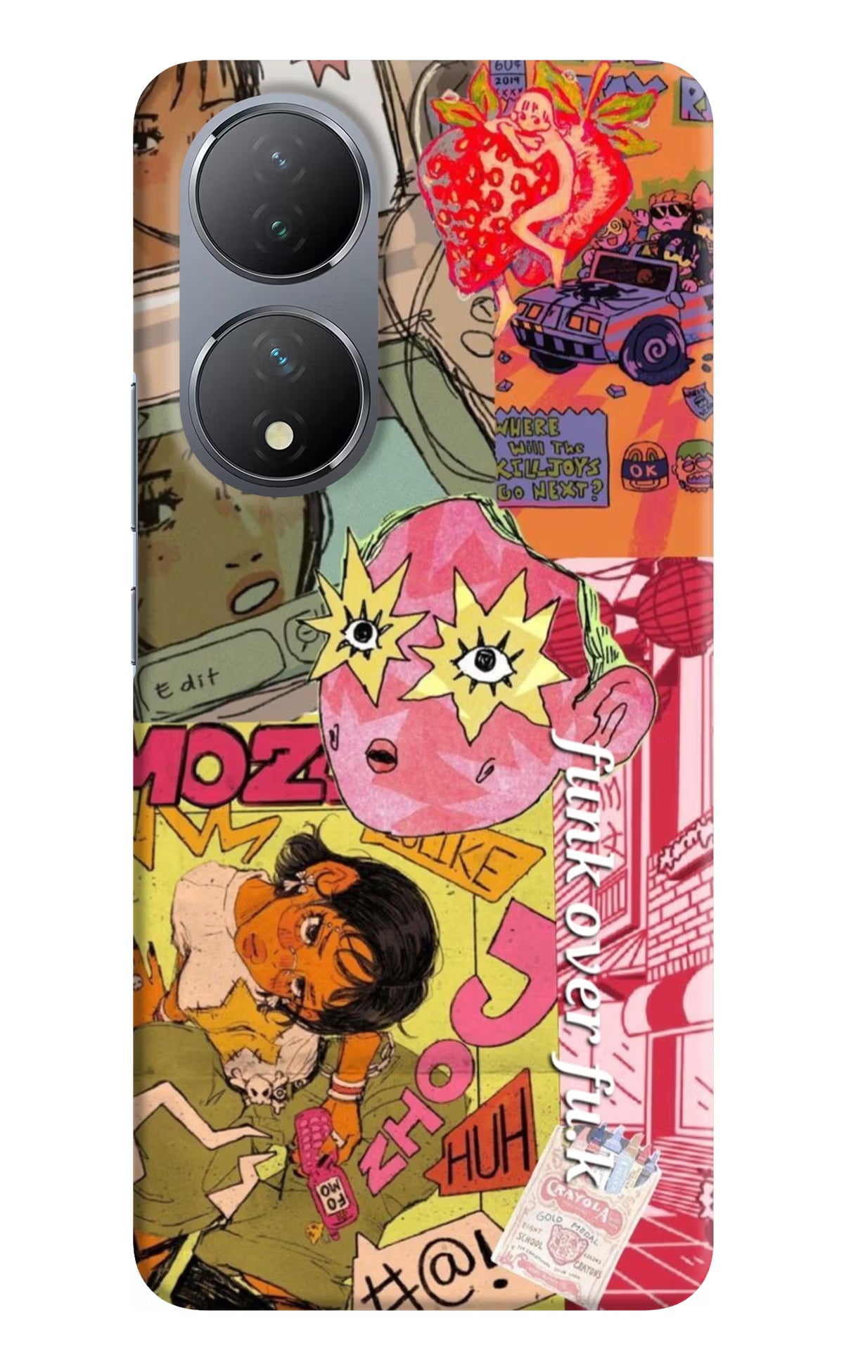 Funkover Vivo Y100 Back Cover - Funkover Vivo Y100 Back Cover Funkover Vivo Y100 Back Cover