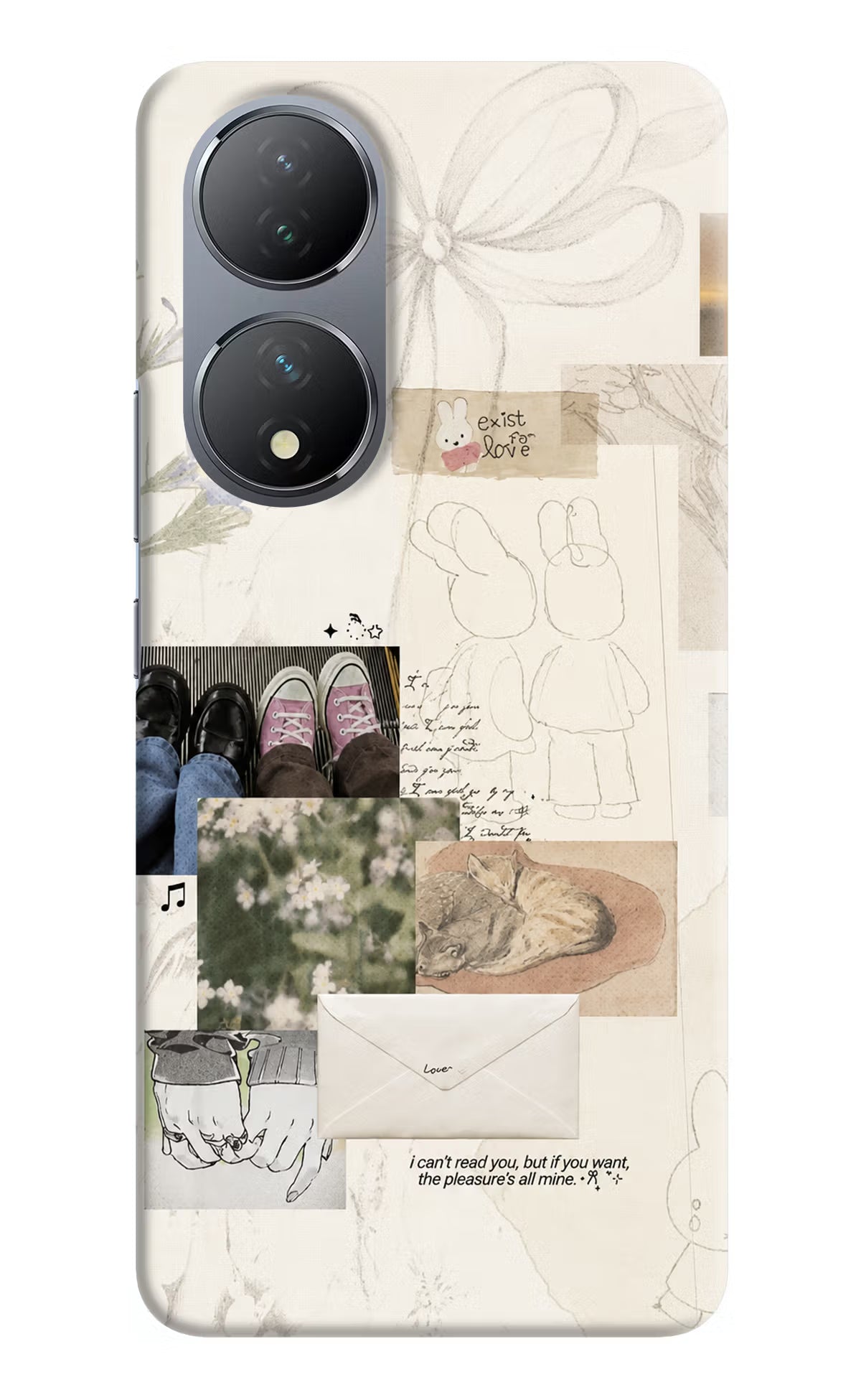 Soft Aesthetic Vivo Y100 Back Cover - Soft Aesthetic Vivo Y100 Back Cover Soft Aesthetic Vivo Y100 Back Cover