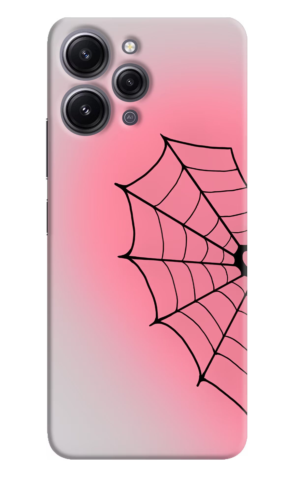Pink Web Redmi 12 4G Back Cover - Pink Web Redmi 12 4G Back Cover Pink Web Redmi 12 4G Back Cover