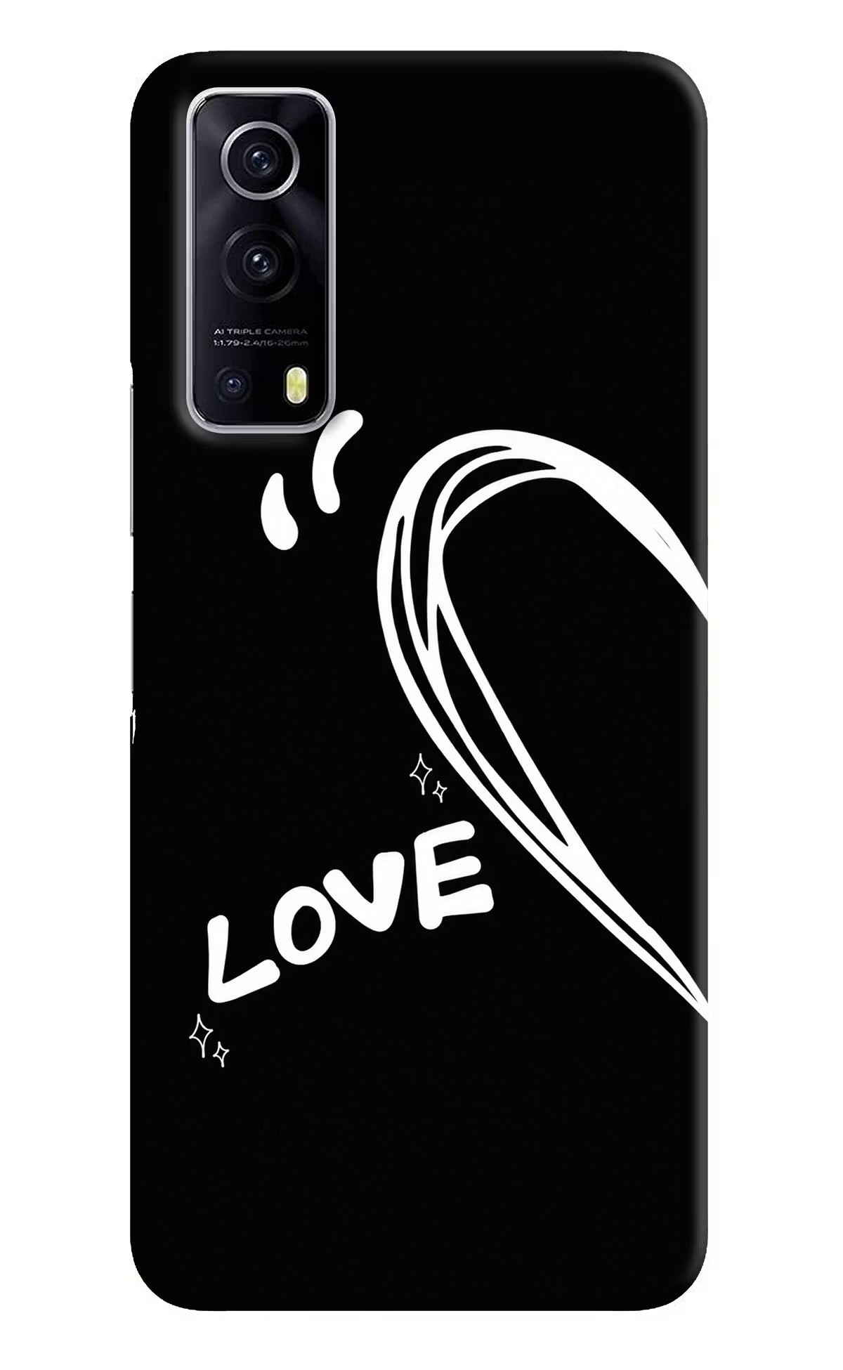Love Line iQOO Z3 5G Back Cover - Love Line iQOO Z3 5G Back Cover Love Line iQOO Z3 5G Back Cover