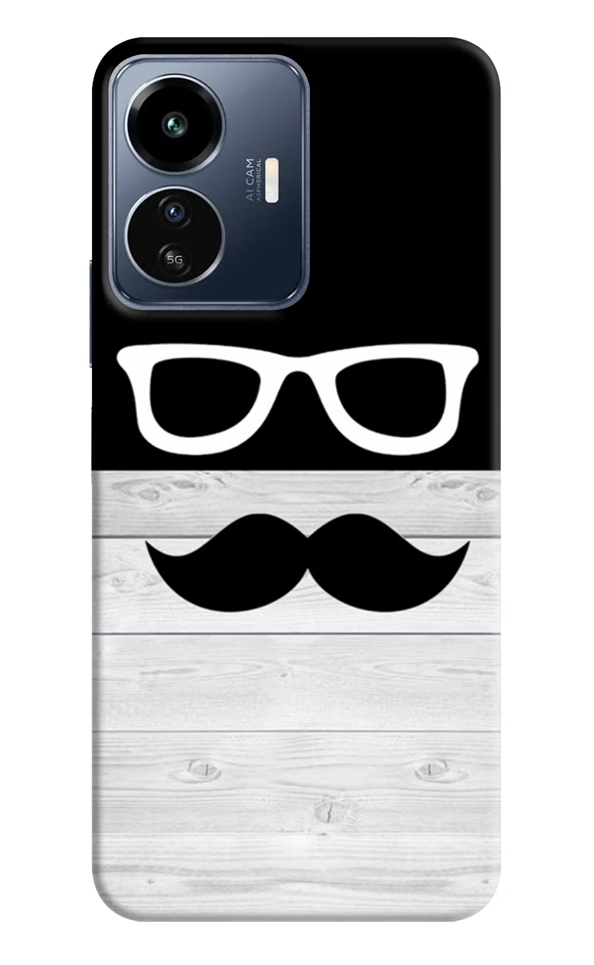 Mustache IQOO Z6 Lite 5G Back Cover - Mustache IQOO Z6 Lite 5G Back Cover Mustache IQOO Z6 Lite 5G Back Cover