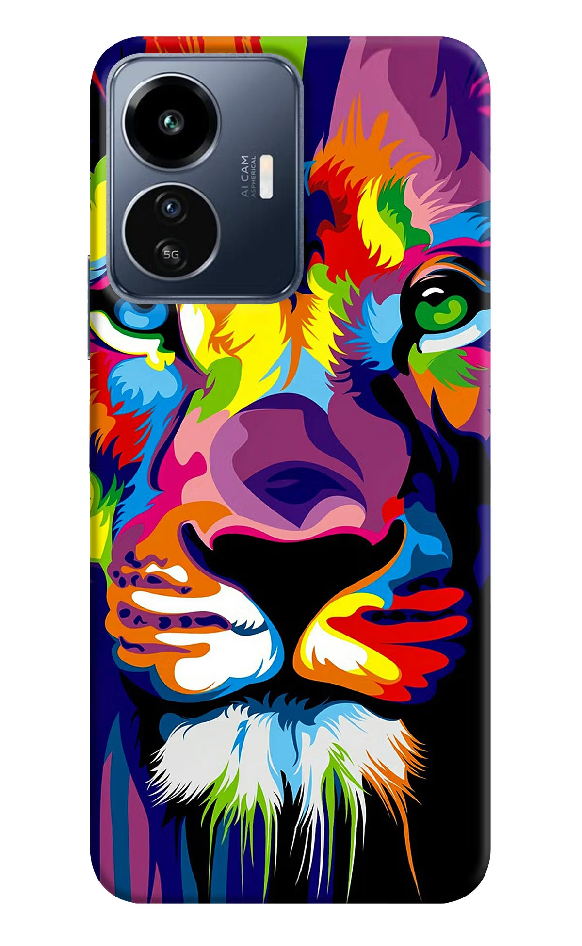 Lion IQOO Z6 Lite 5G Back Cover - Lion IQOO Z6 Lite 5G Back Cover Lion IQOO Z6 Lite 5G Back Cover